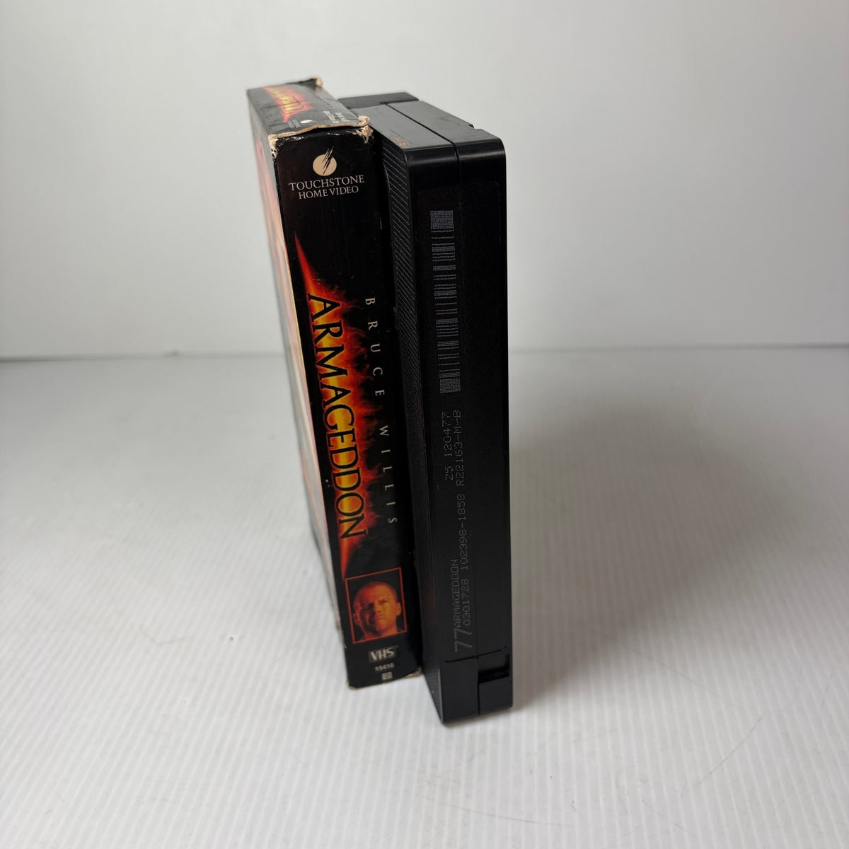 Armageddon VHS 1998 Action Sci-Fi Thriller Bruce Willis Touchstone Home Video