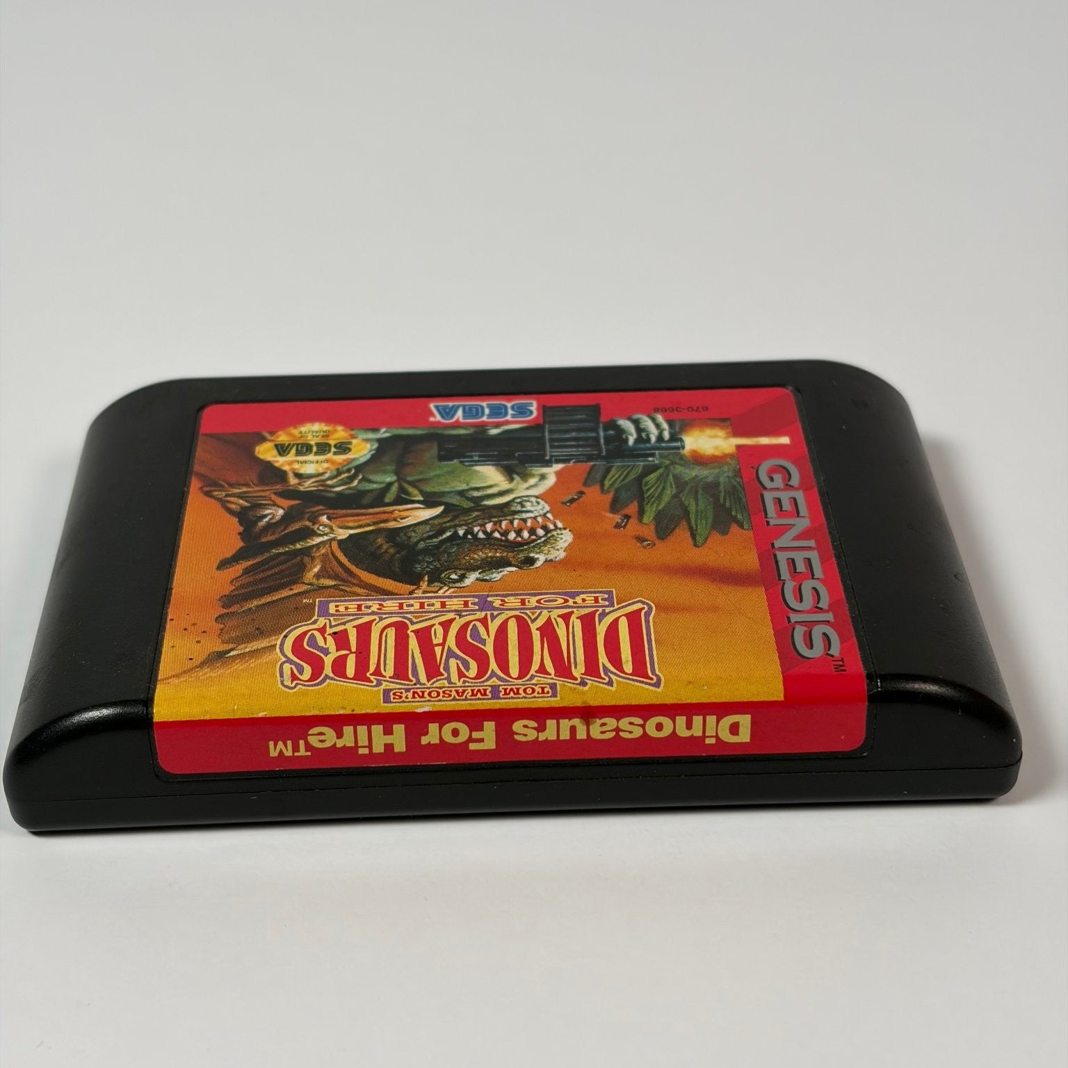Dinosaurs For Hire Sega Genesis Video Game Classic Authentic Cartridge