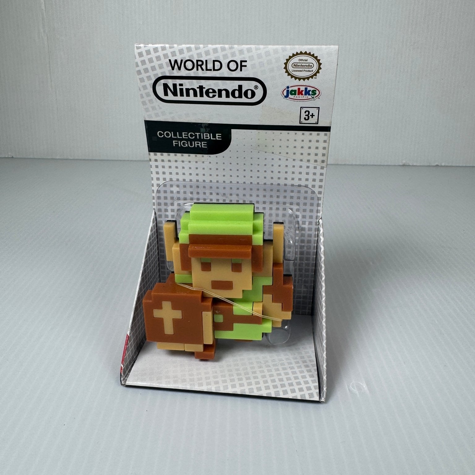 World of Nintendo 8-Bit Link Super Mario Collectible Figure 2.5" Jakks Pacific