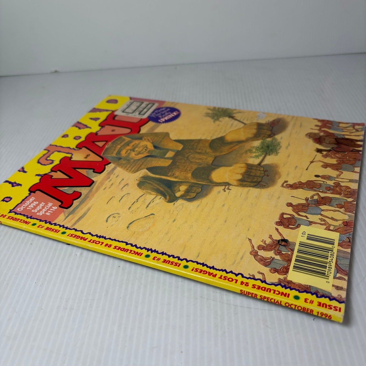 MAD Magazine October 1996 Super Special #116 Issue #3 Sphinx Humor
