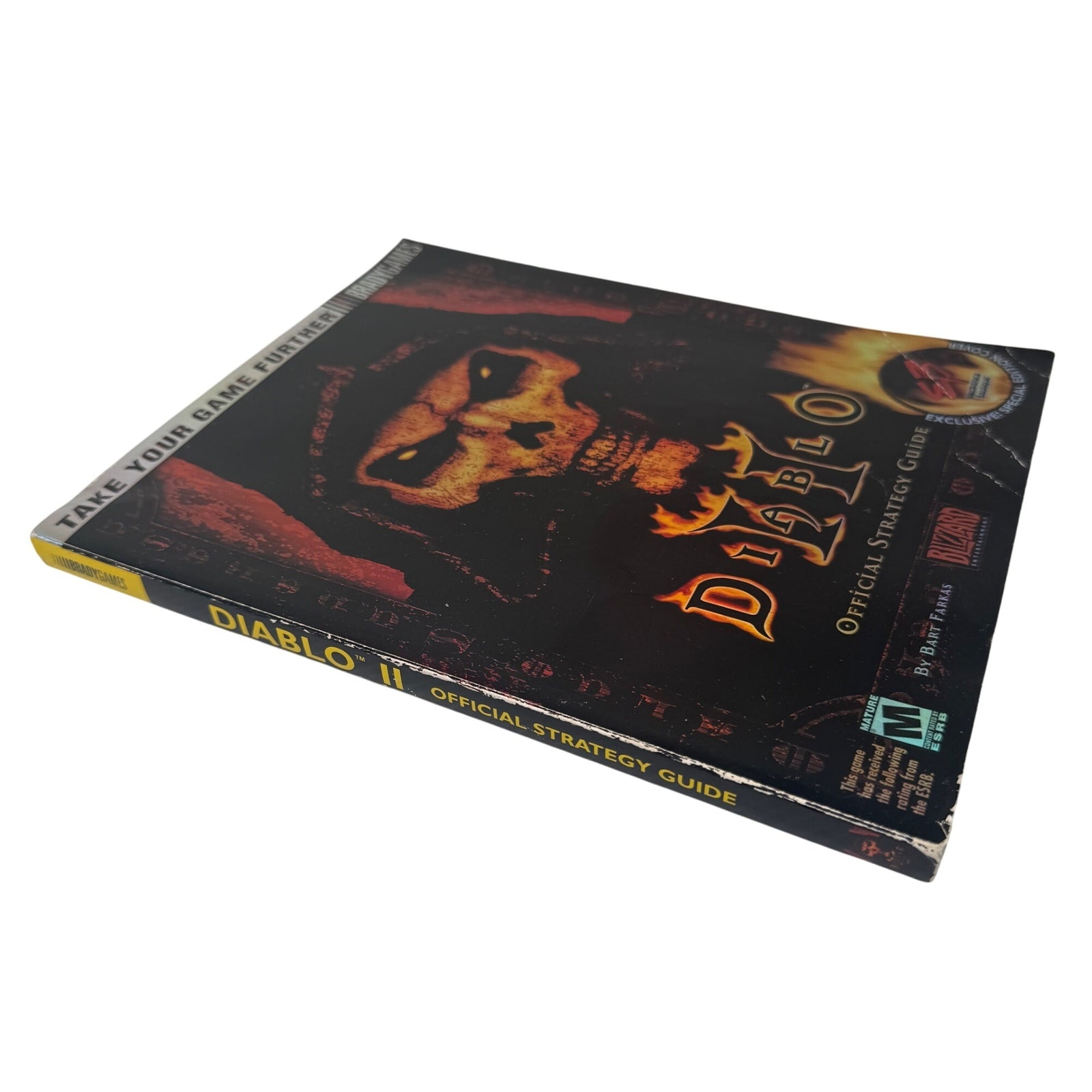 Diablo II Strategy Guide BradyGames EB Games Exclusive Edition Holo Cover