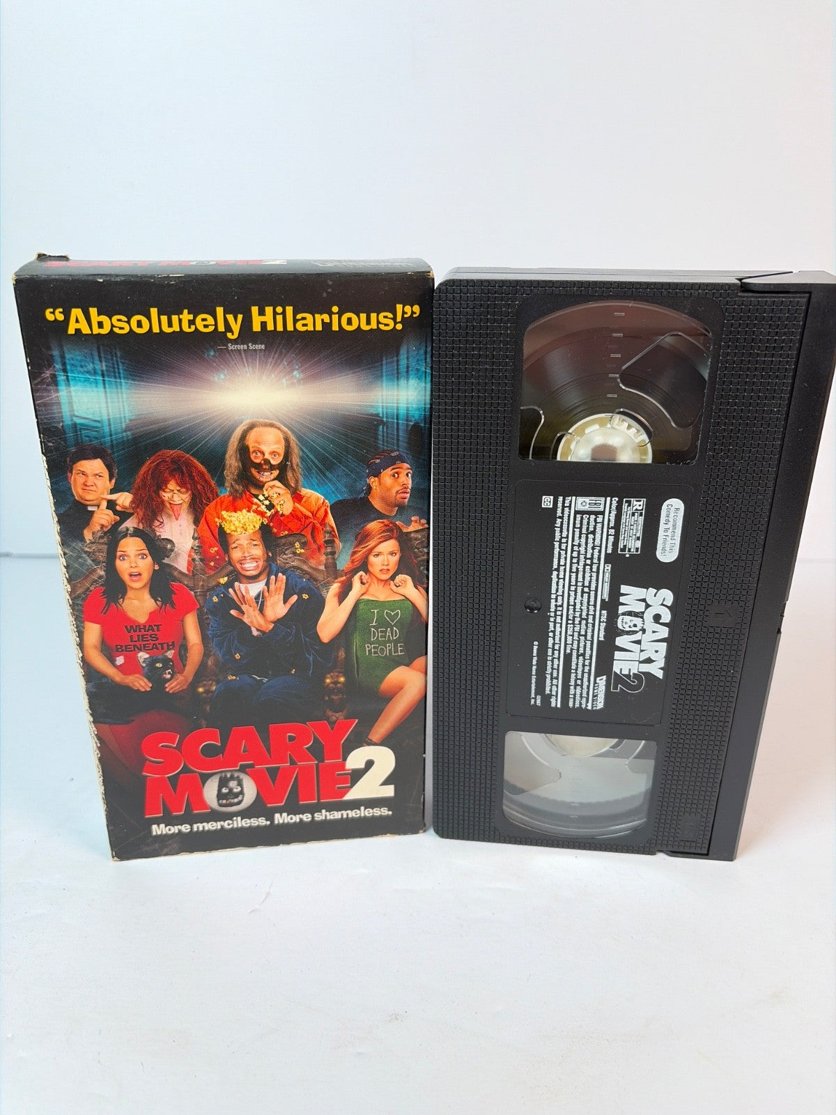 Scary Movie 2 VHS 2001 Horror Comedy Parody Dimension Home Video R Rated