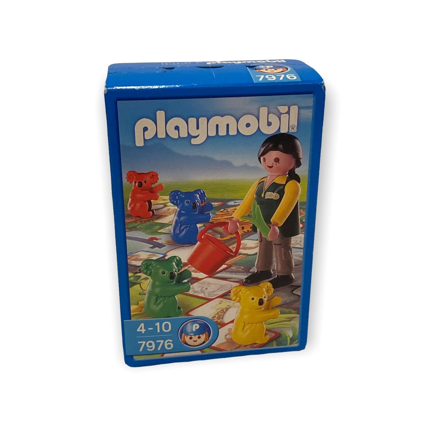 Playmobil 7976 Koala And Zoo Keeper 4 - 10 Age Dice Game 15 Inch Figure