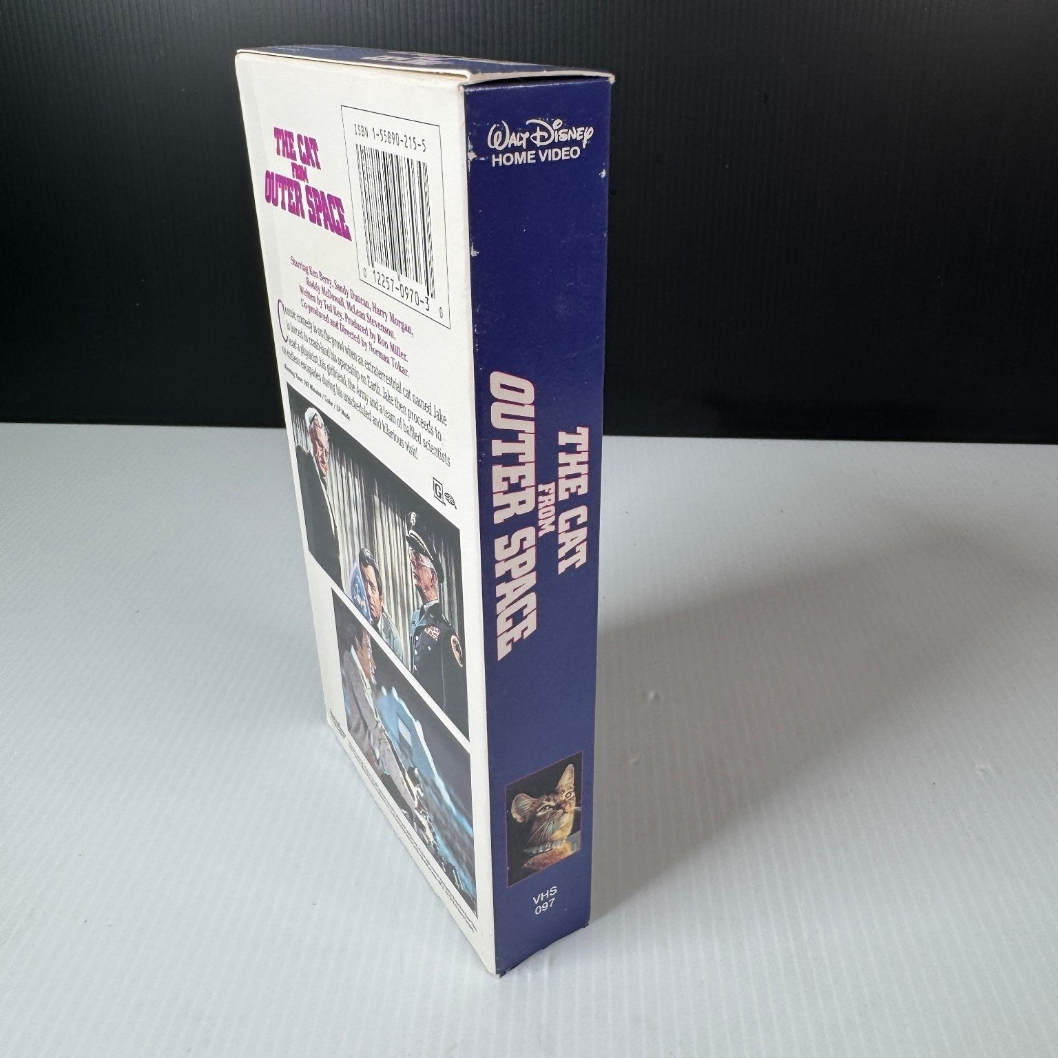 The Cat From Outer Space VHS 1978 Sci-Fi Comedy Original Release Disney