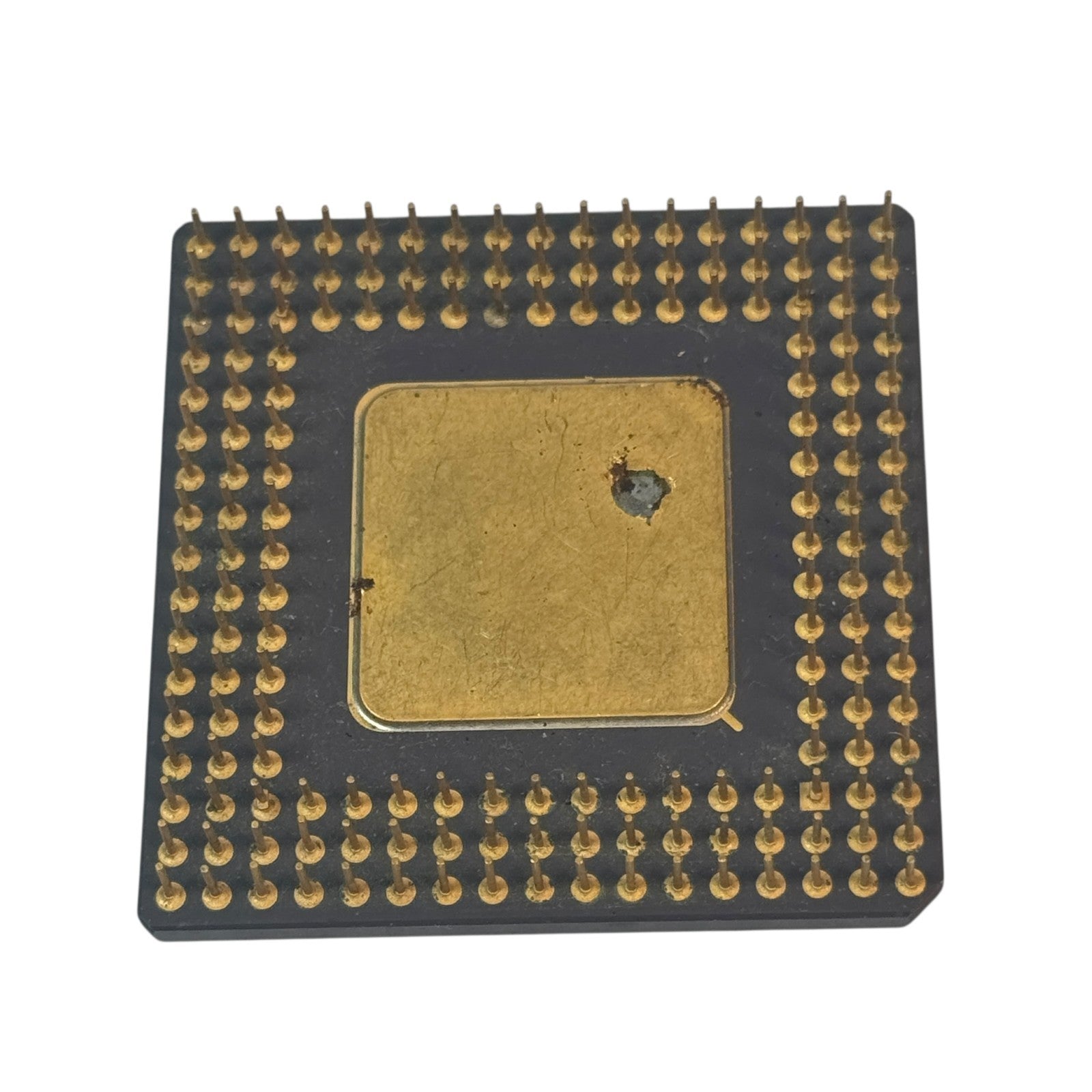 Vintage Intel i486 SX2 A80486SX2-50 1989-1992 SX845 Processor CPU Gold Retro