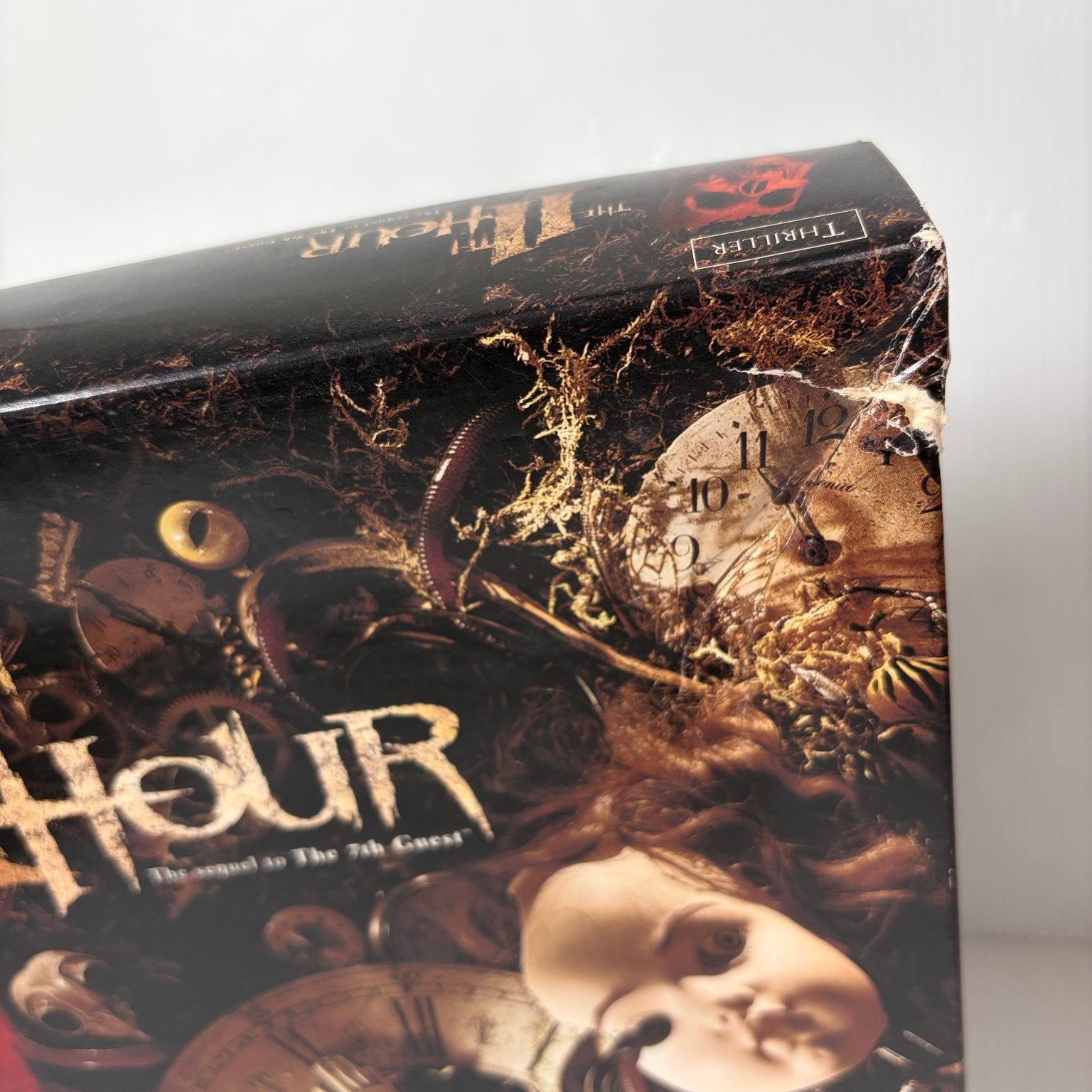 The 11th Hour PC CD-ROM Big Box Video Game Thriller Puzzle Adventure FMV Horror