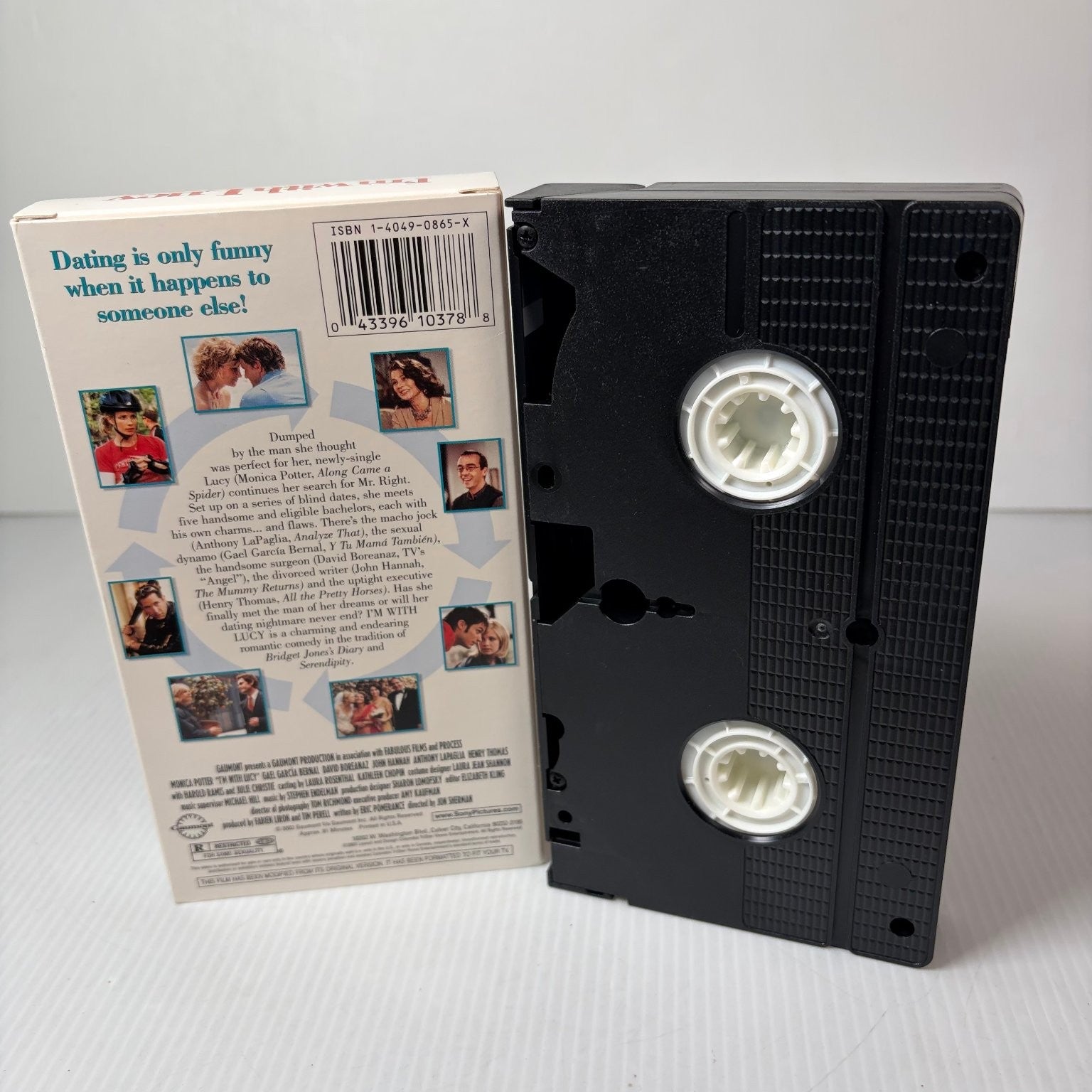 I'm with Lucy VHS 2002 Romantic Comedy MGM Monica Potter Gael Garcia Bernal