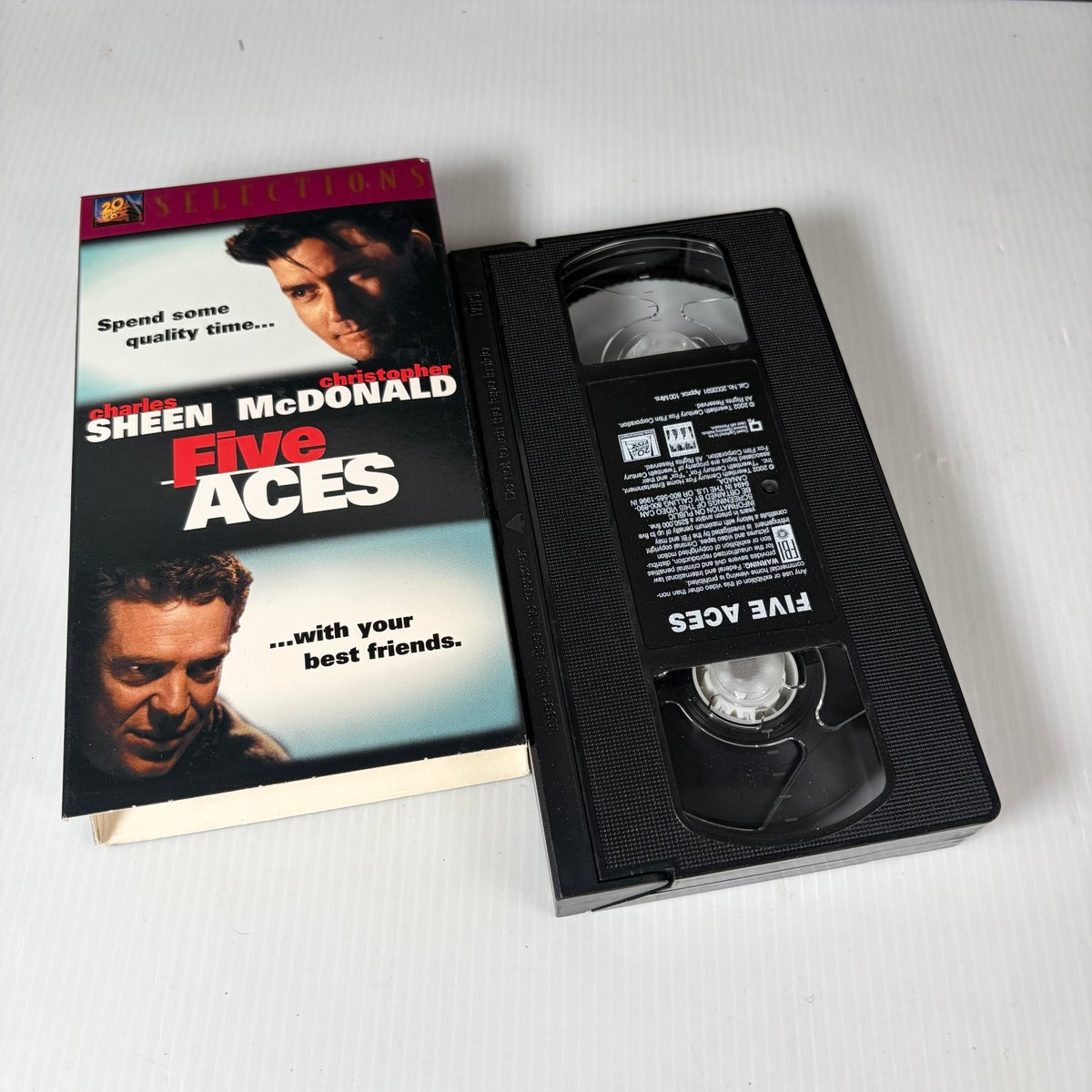 Five Aces VHS 1998 Drama Original Release 20th Century Fox Selections