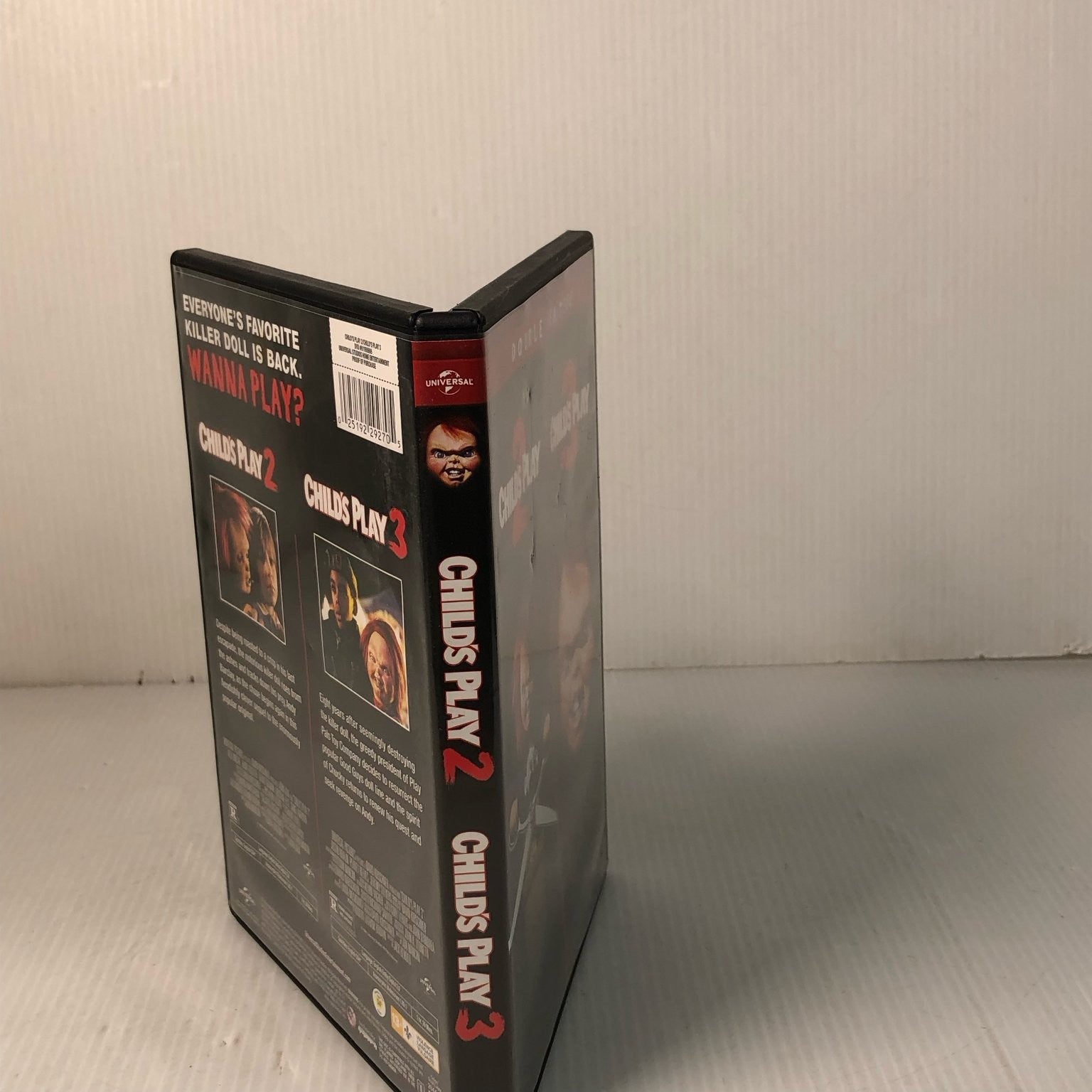 Child's Play 2 & 3 DVD Double Feature 1990 1991 Horror Chucky John Lafia