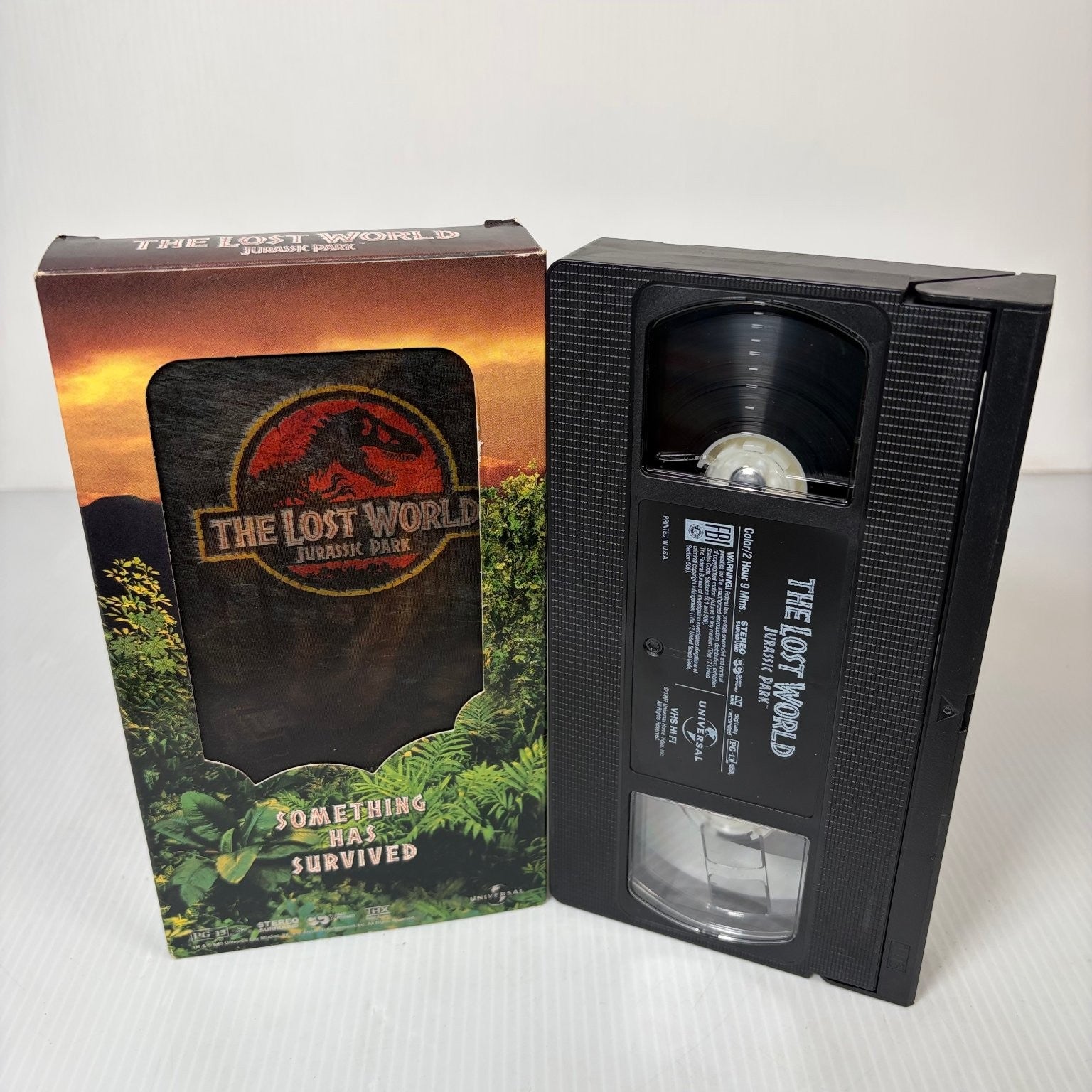 The Lost World: Jurassic Park VHS 1997 Action Sci-Fi Universal PG-13