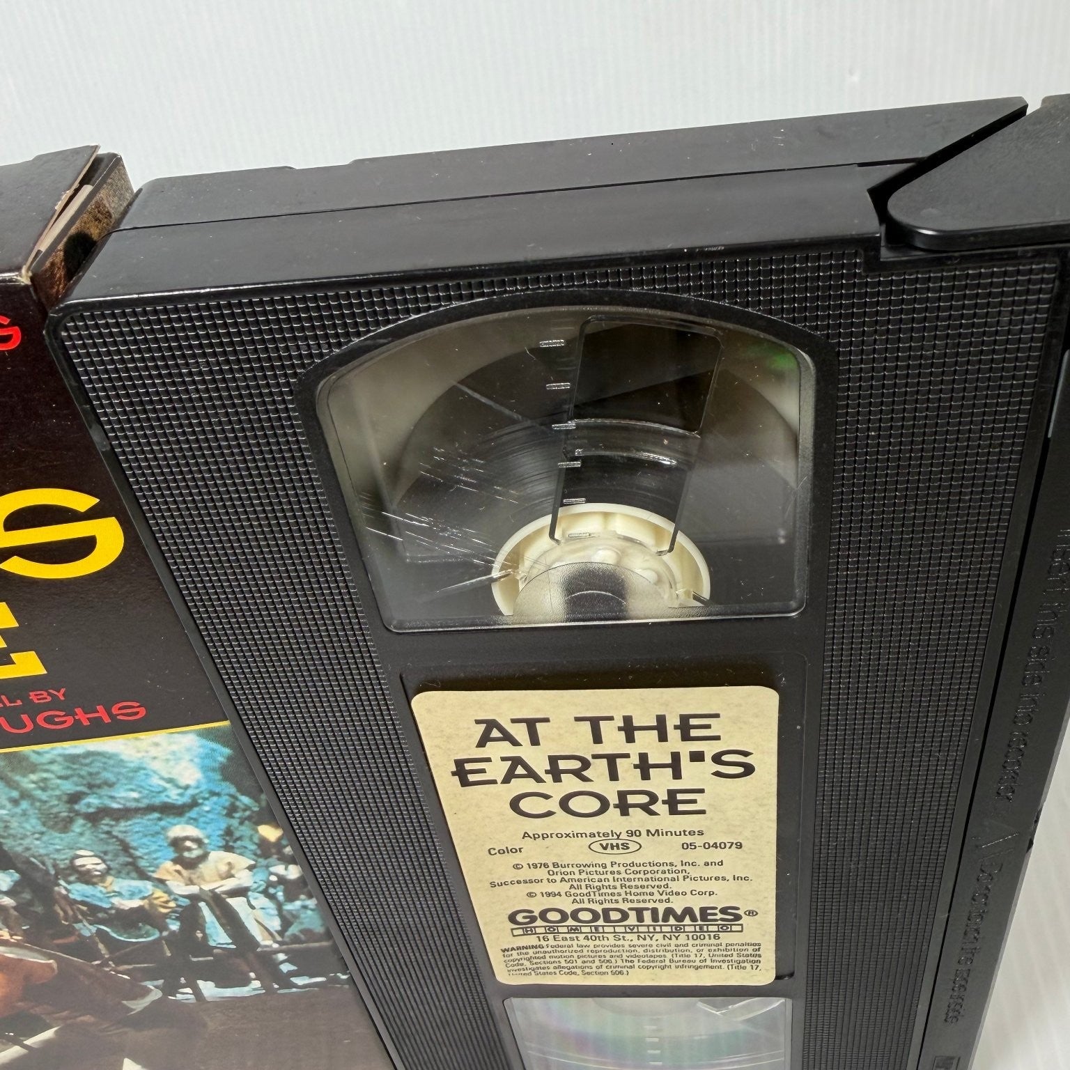 At the Earth's Core VHS 1976 Sci-Fi Classic GoodTimes Home Video