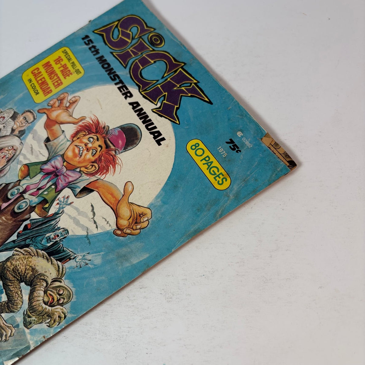 Sick Magazine 1975 15th Monster Annual Cartoon Humor Satire Calendar