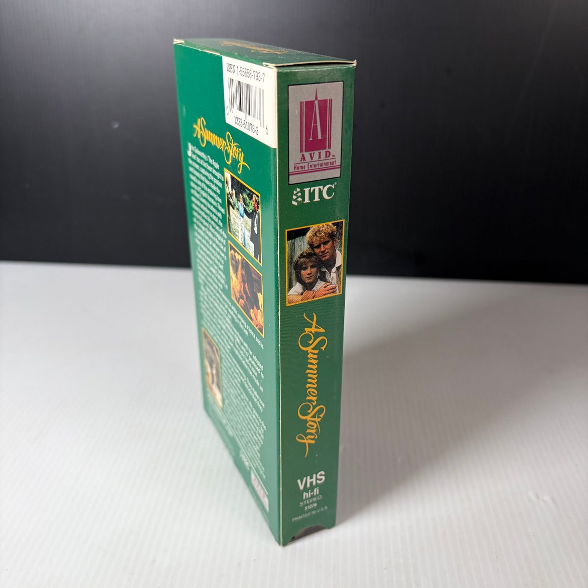 A Summer Story VHS 1988 Romance Drama Original Release AVID Home Entertainment