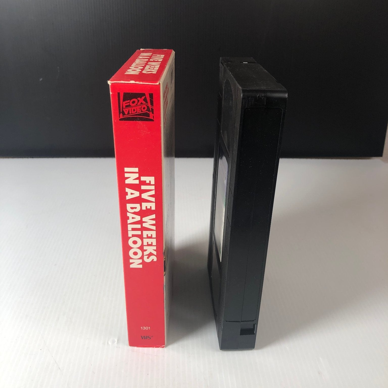 Jules Verne's Five Weeks in a Balloon VHS 1962 Adventure Original Release