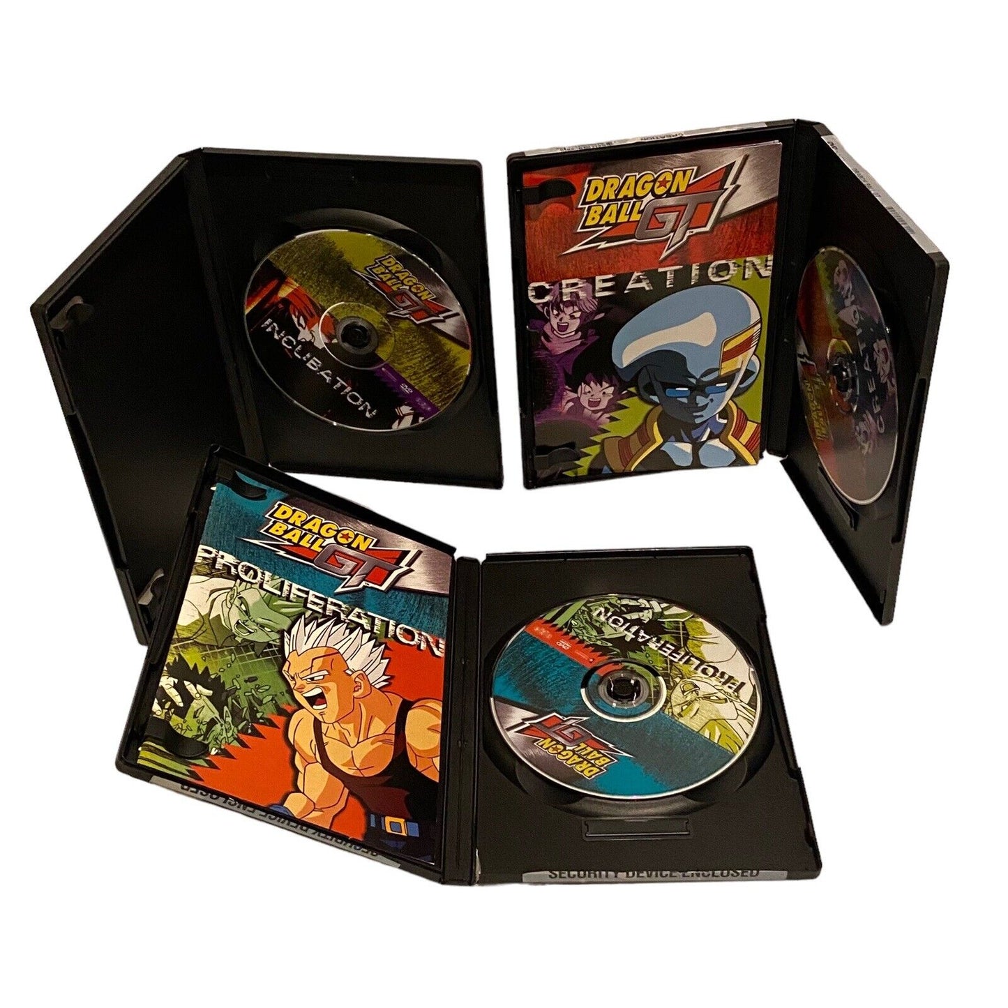 dragon ball gt mixed dvd set of 7 affliction creation incubation & more