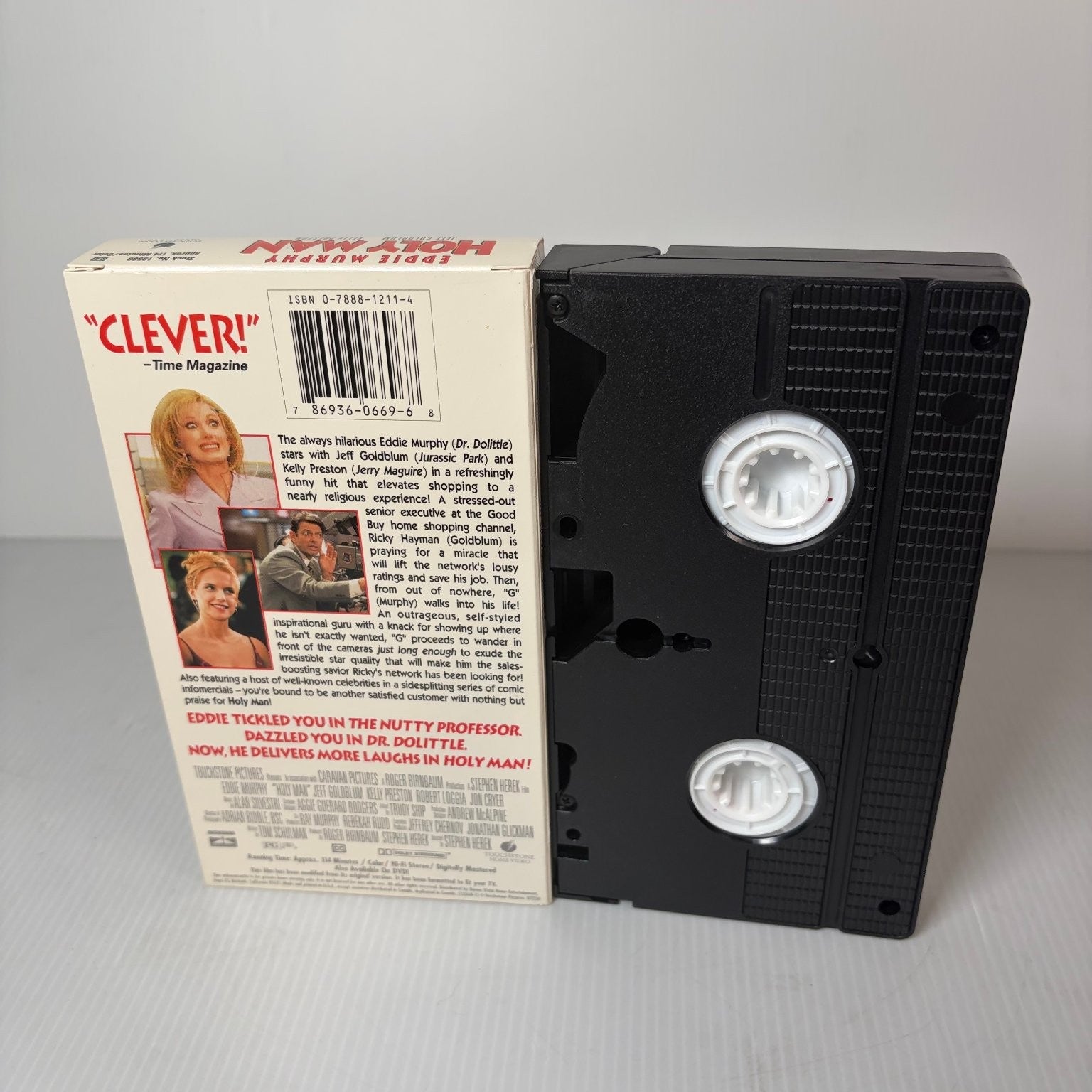 Holy Man VHS 1998 Comedy Eddie Murphy Jeff Goldblum Touchstone Pictures