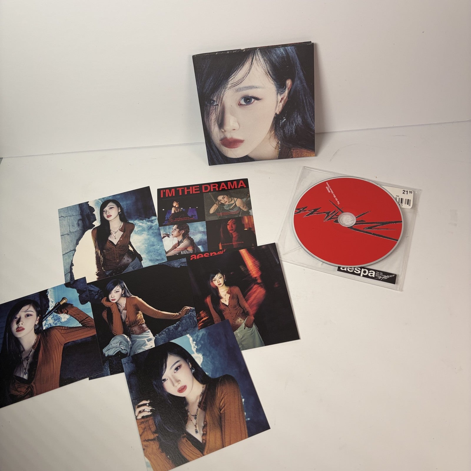 aespa DRAMA the 4th Mini Album CD Album Scene Version Giselle K-Pop