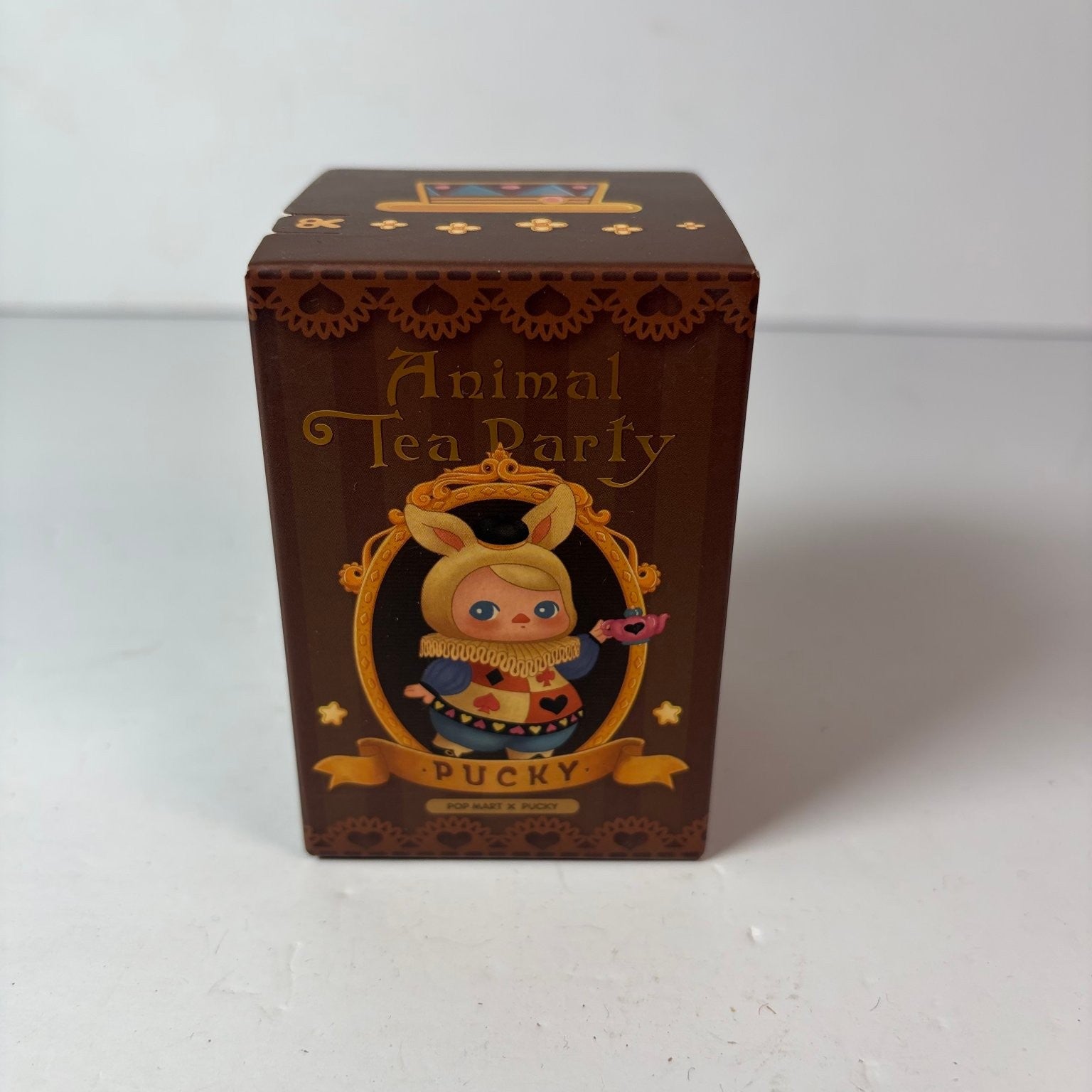 POP MART Pucky Animal Tea Party Blind Box Series Figure Collectible New Sealed