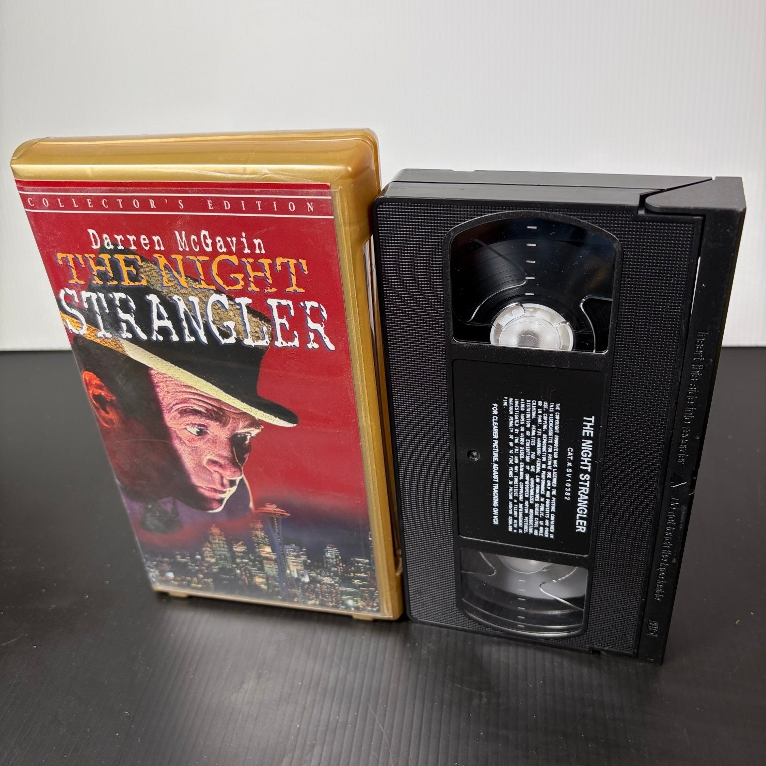 The Night Strangler VHS 1998 Horror Mystery Anchor Bay Collector's Edition