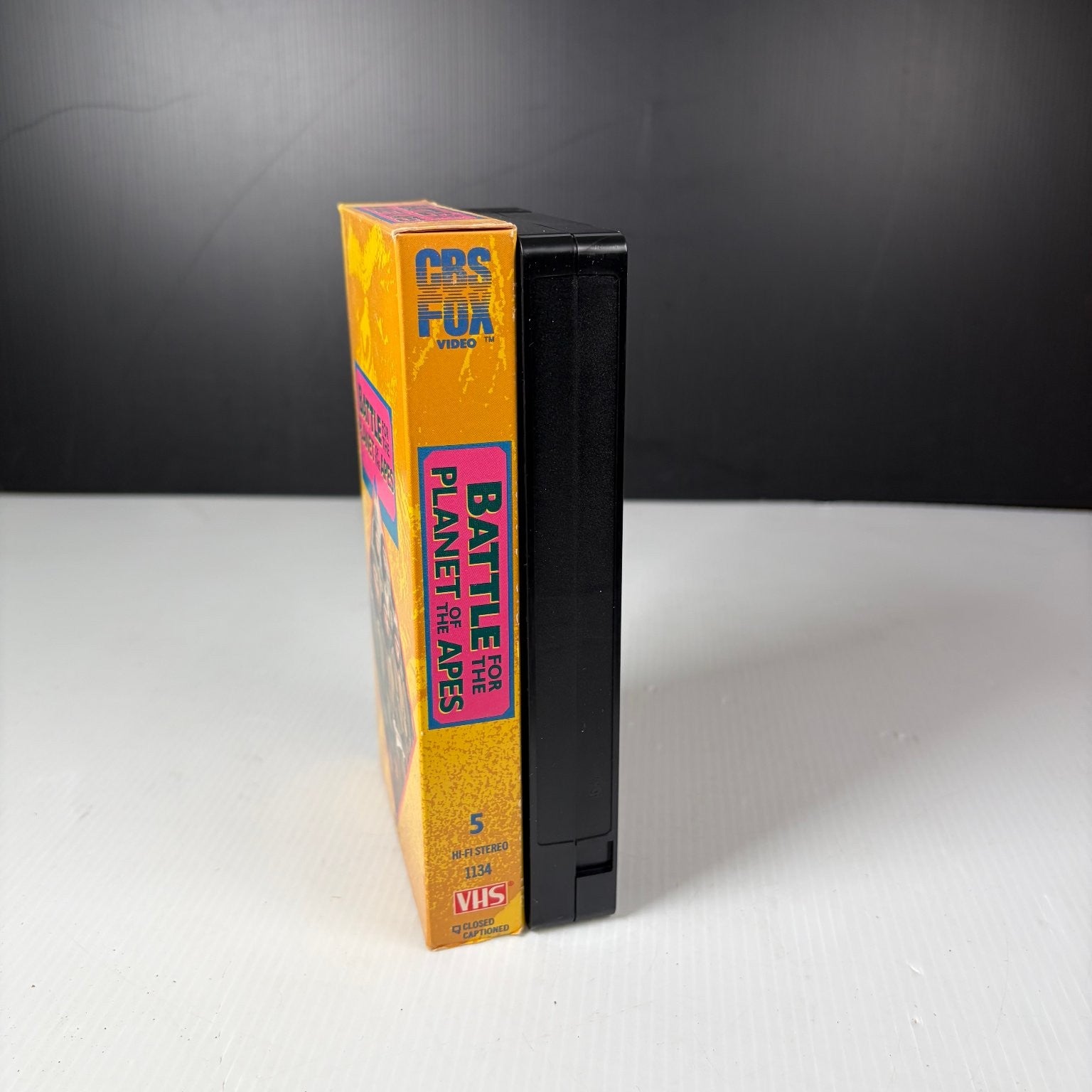 Battle For The Planet Of The Apes VHS 1973 Sci-Fi Classic CBS/FOX Video