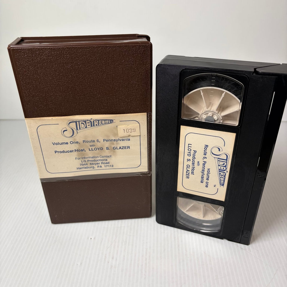 SideTracker Volume One Route 6 Pennsylvania VHS Documentary Train Travel LSG