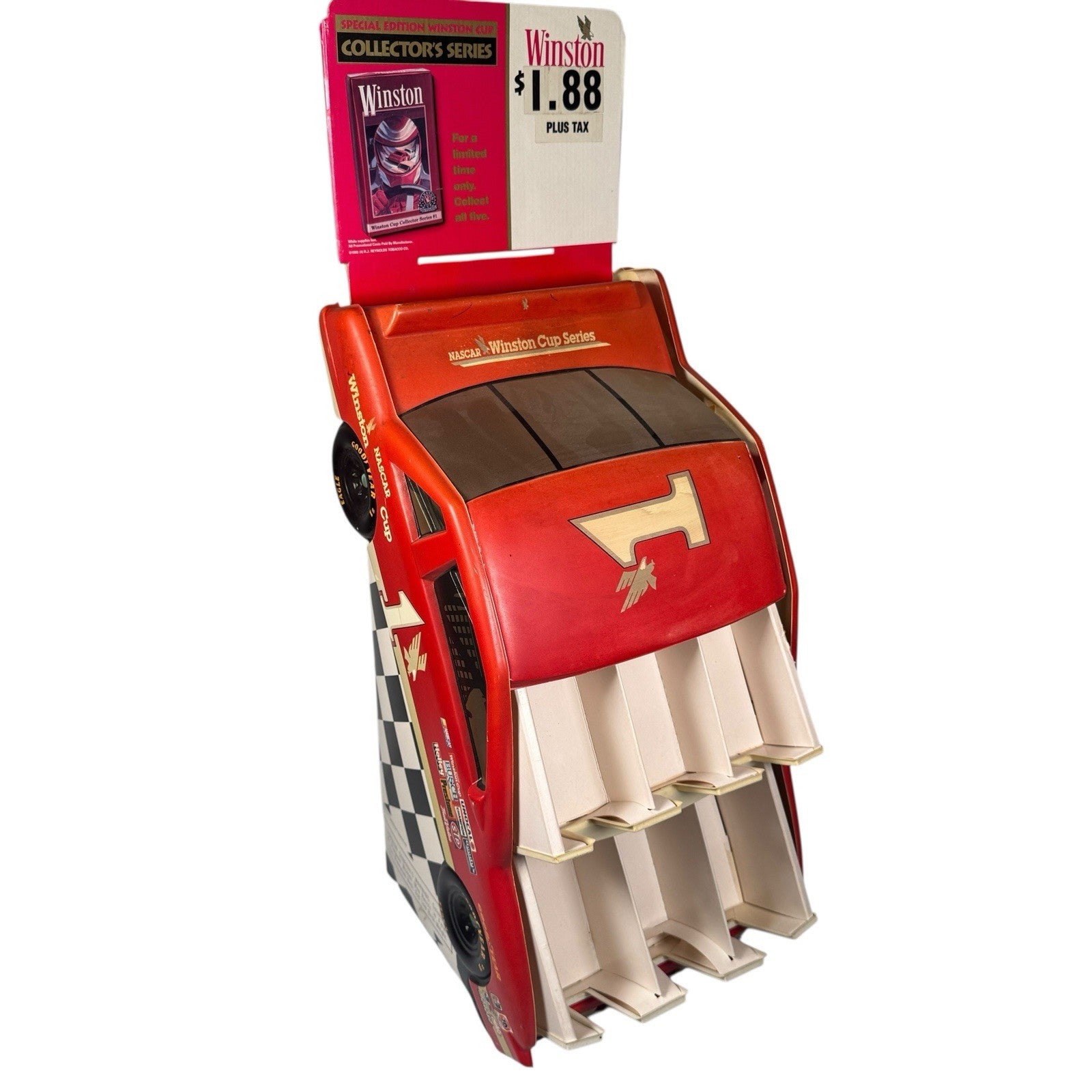 Vintage 1994 Winston Cup NASCAR #1 Car Cigarettes Store Advertising Display