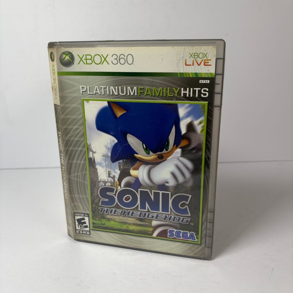 Sonic the Hedgehog Xbox 360 Platinum Family Hits SEGA CIB NTSC