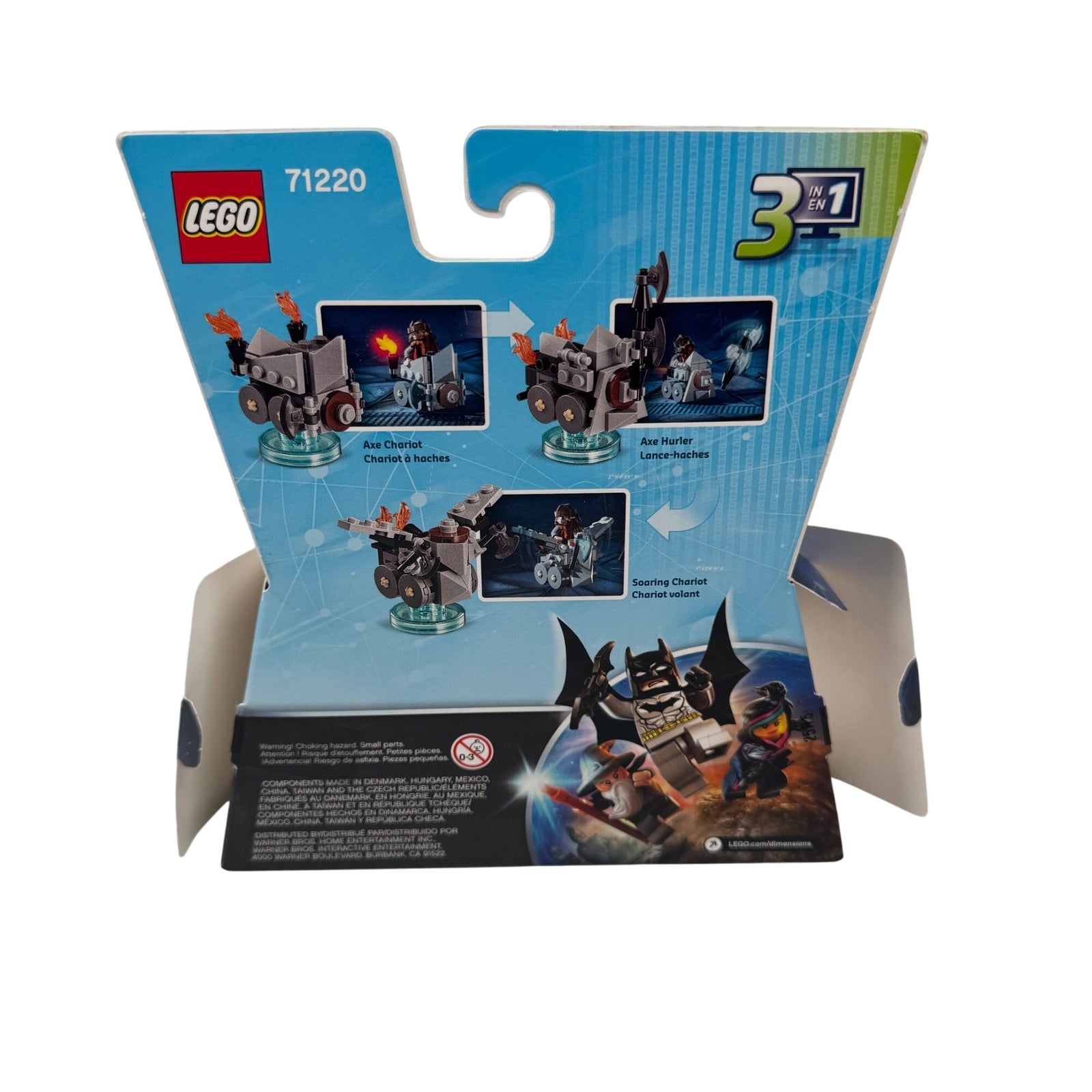 LEGO Dimensions Lord Of The Rings Gimli Fun Pack 71220 Open Box Sealed Contents