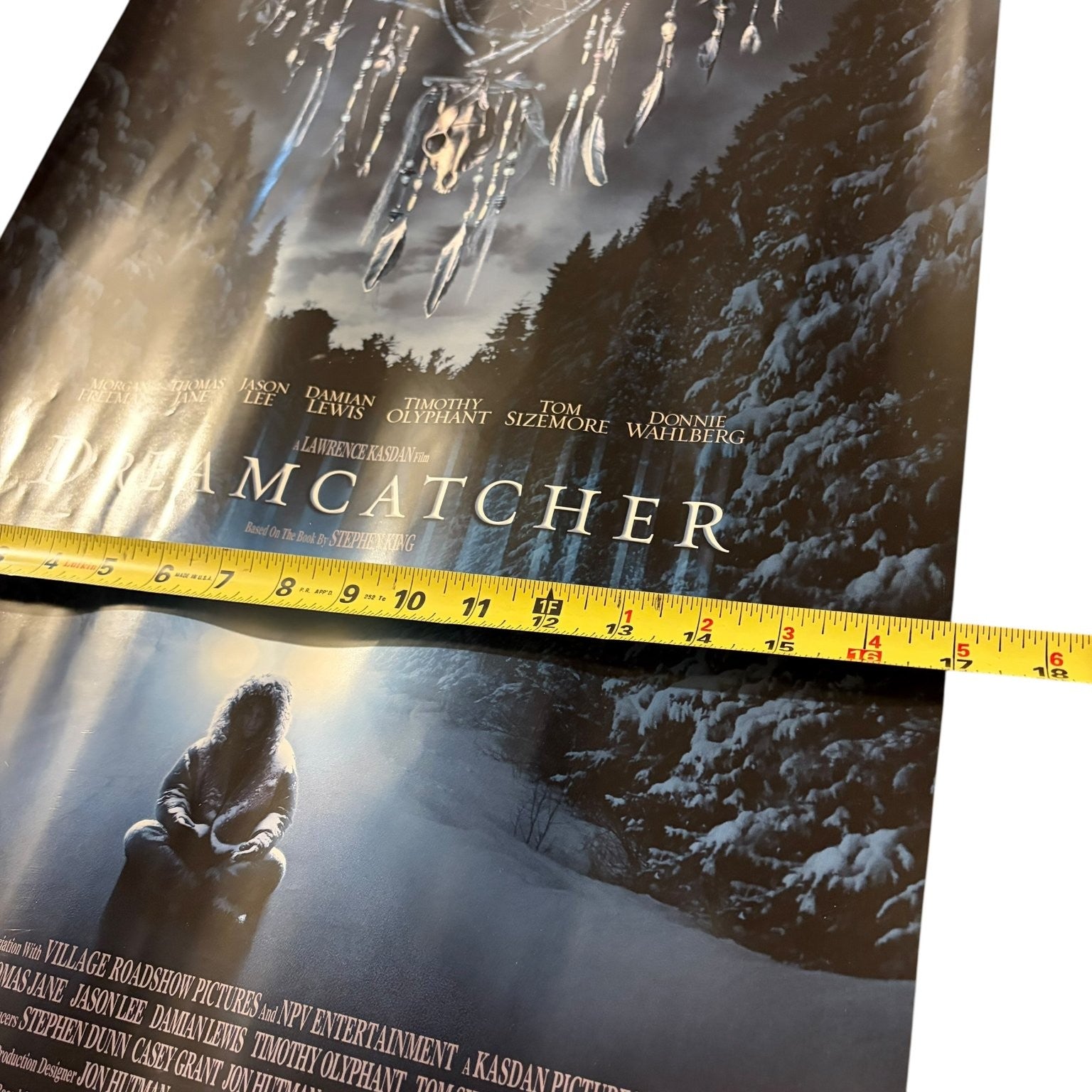 Vintage Dreamcatcher 2003 Promotional Movie Poster Stephen King Kasdan 25"x17"
