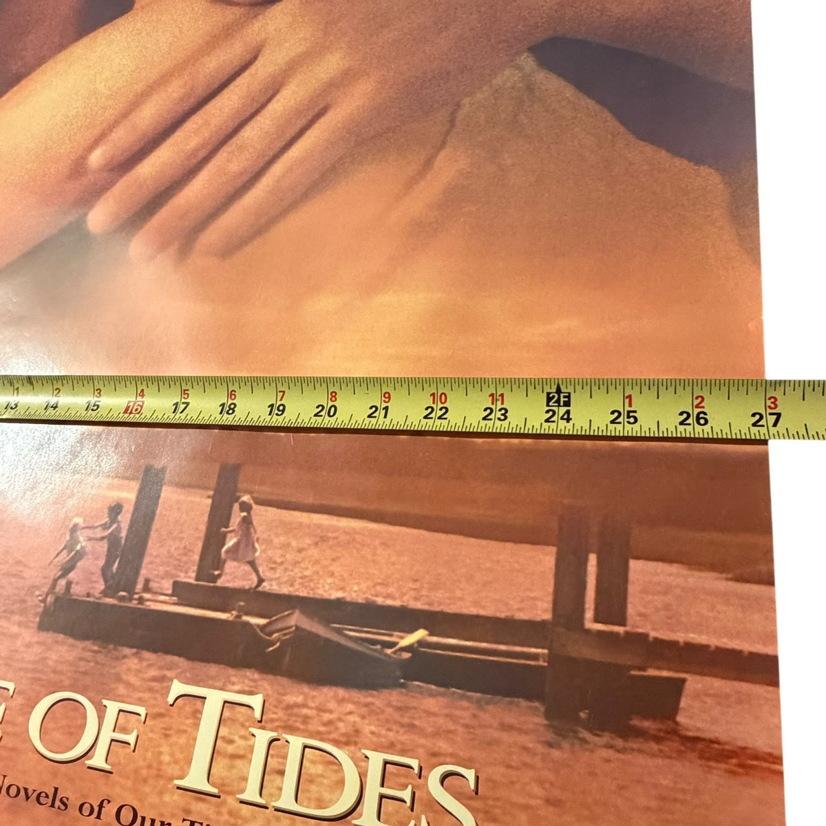 The Prince of Tides 1991 Video Store Poster Barbra Streisand Nick Nolte 27"x40"