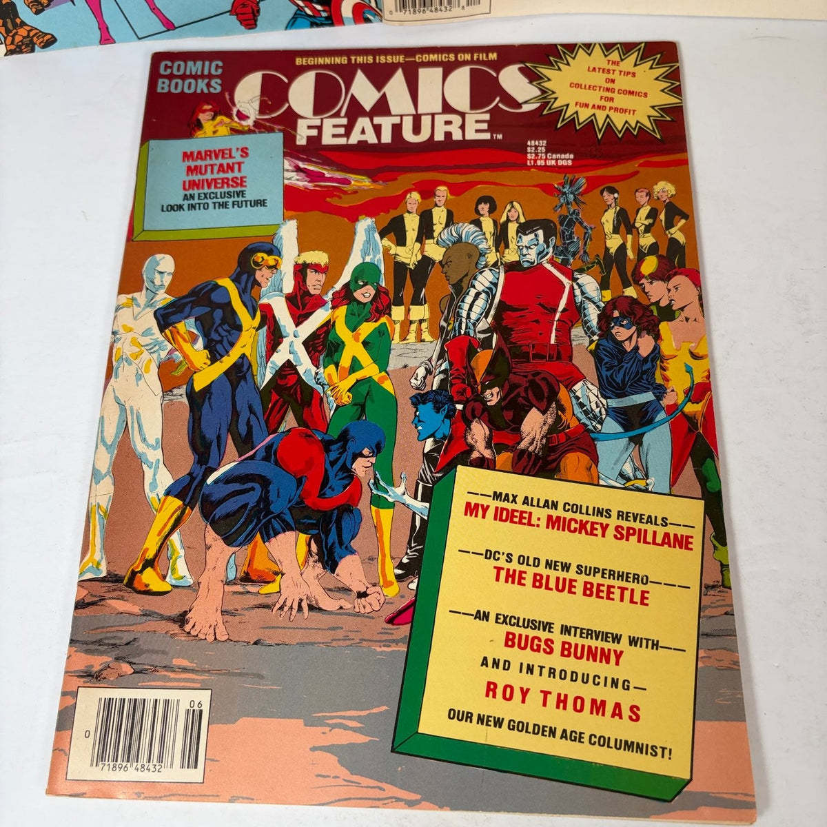 Stan Lee Comics Feature Magazine Lot (3) X-Factor Blue Beetle 50th Anniversary