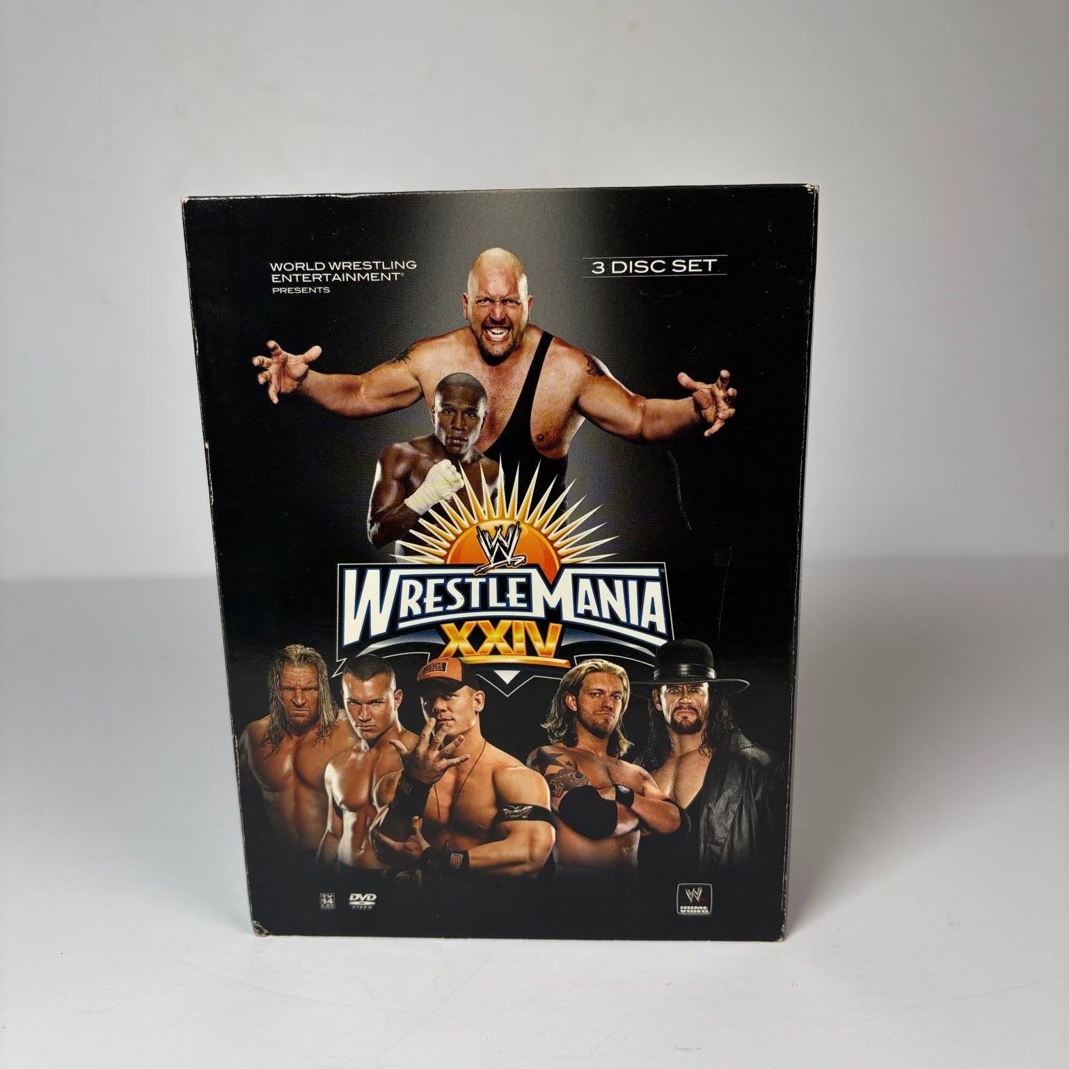 WrestleMania XXIV DVD 2008 3-Disc Set WWE Big Show John Cena Triple H Undertaker