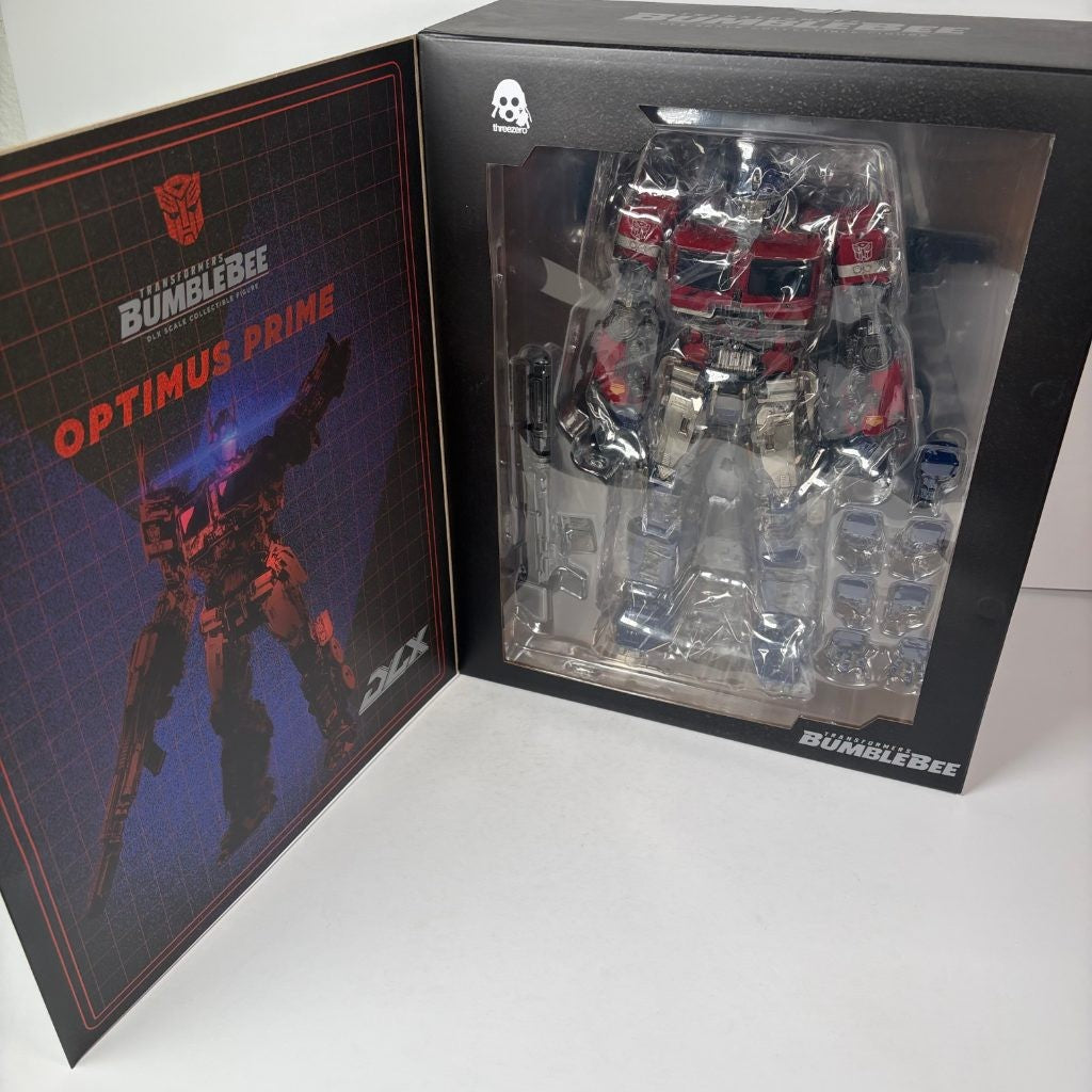 threezero Transformers Bumblebee Optimus Prime DLX Scale Collectible Figure