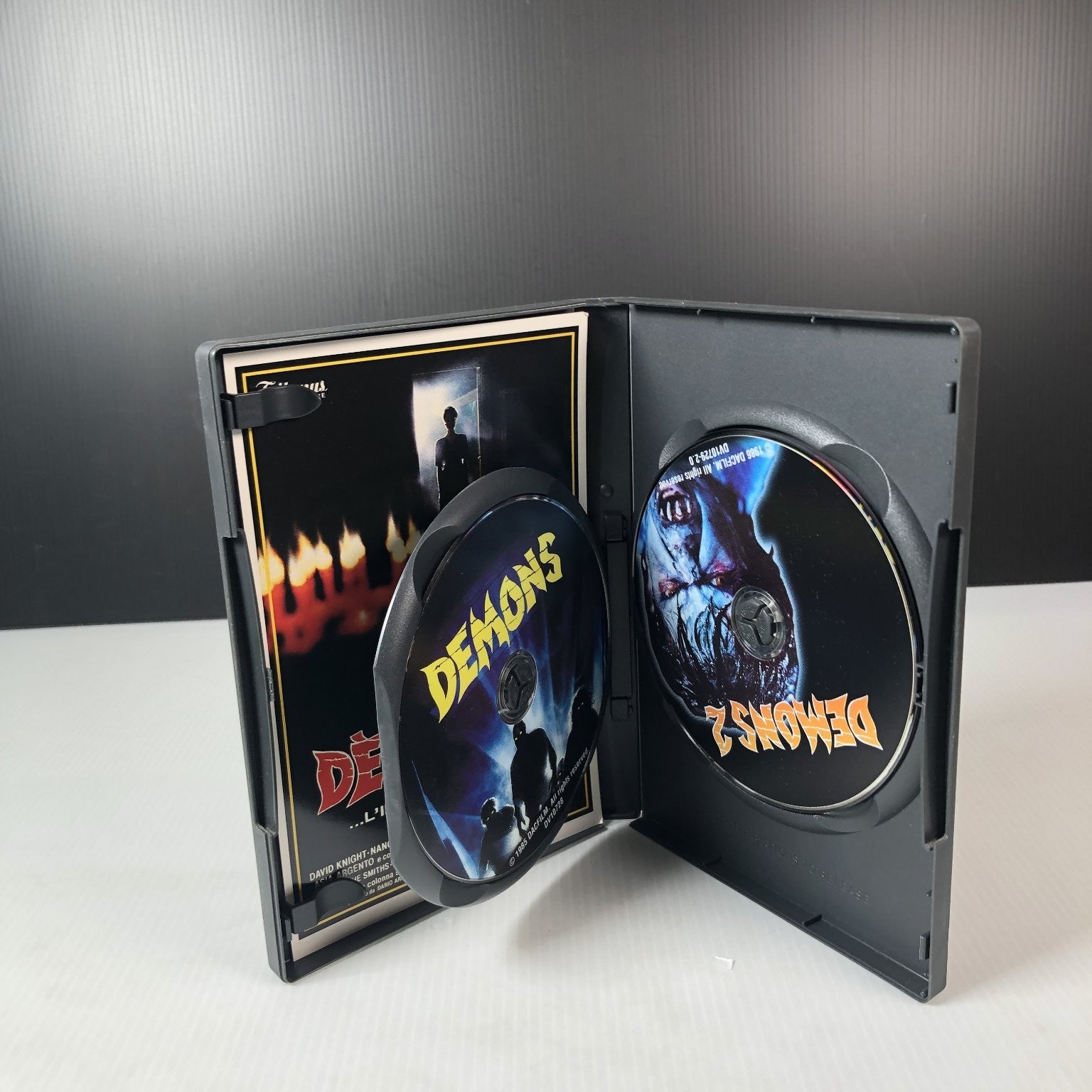 Demons & Demons 2 DVD Set 1985 1986 Limited Edition Collection Dario Argento