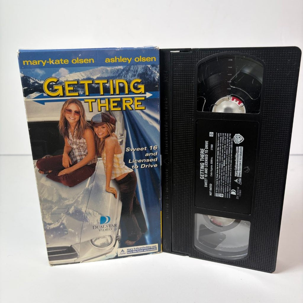 Getting There VHS Mary-Kate & Ashley Olsen Sweet 16 Dualstar Video 2002