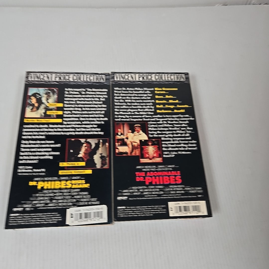 Vincent Price Collection The Abominable Dr. Phibes & Dr. Phibes Rises Again