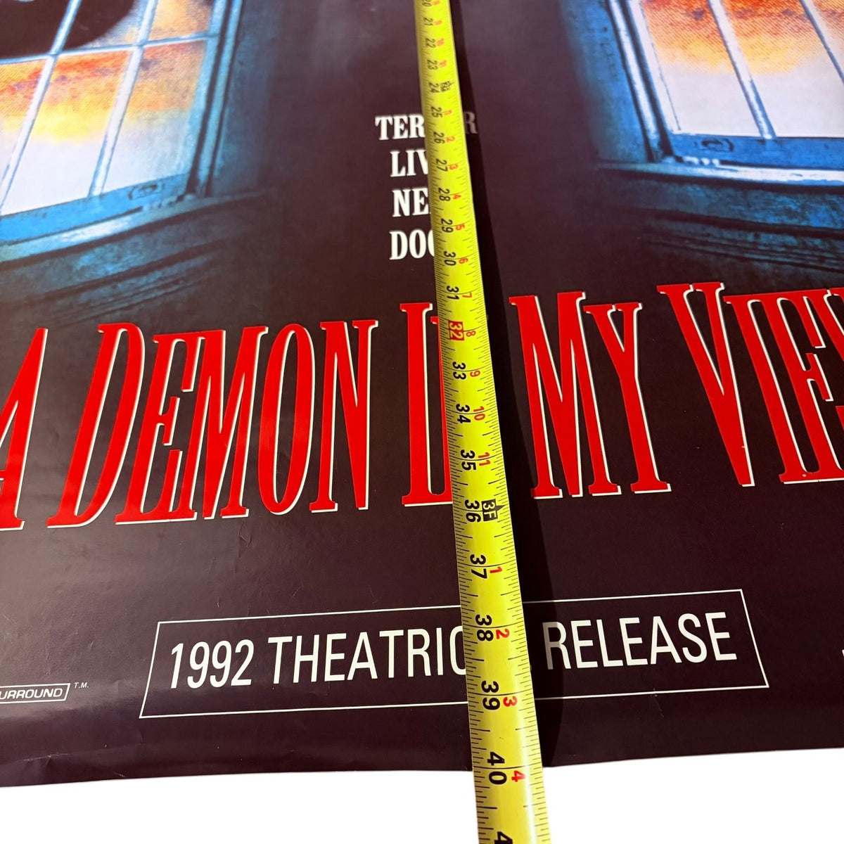 A Demon In My View 1992 One-Sheet Movie Poster USA Anthony Perkins 27"x40"