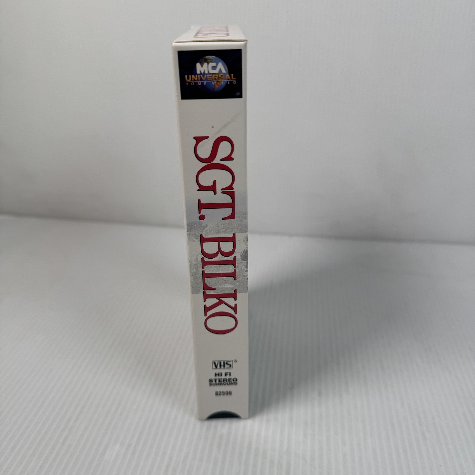 Vintage Sgt. Bilko VHS Movie Steve Martin Comedy 1996 MCA Universal Home Video