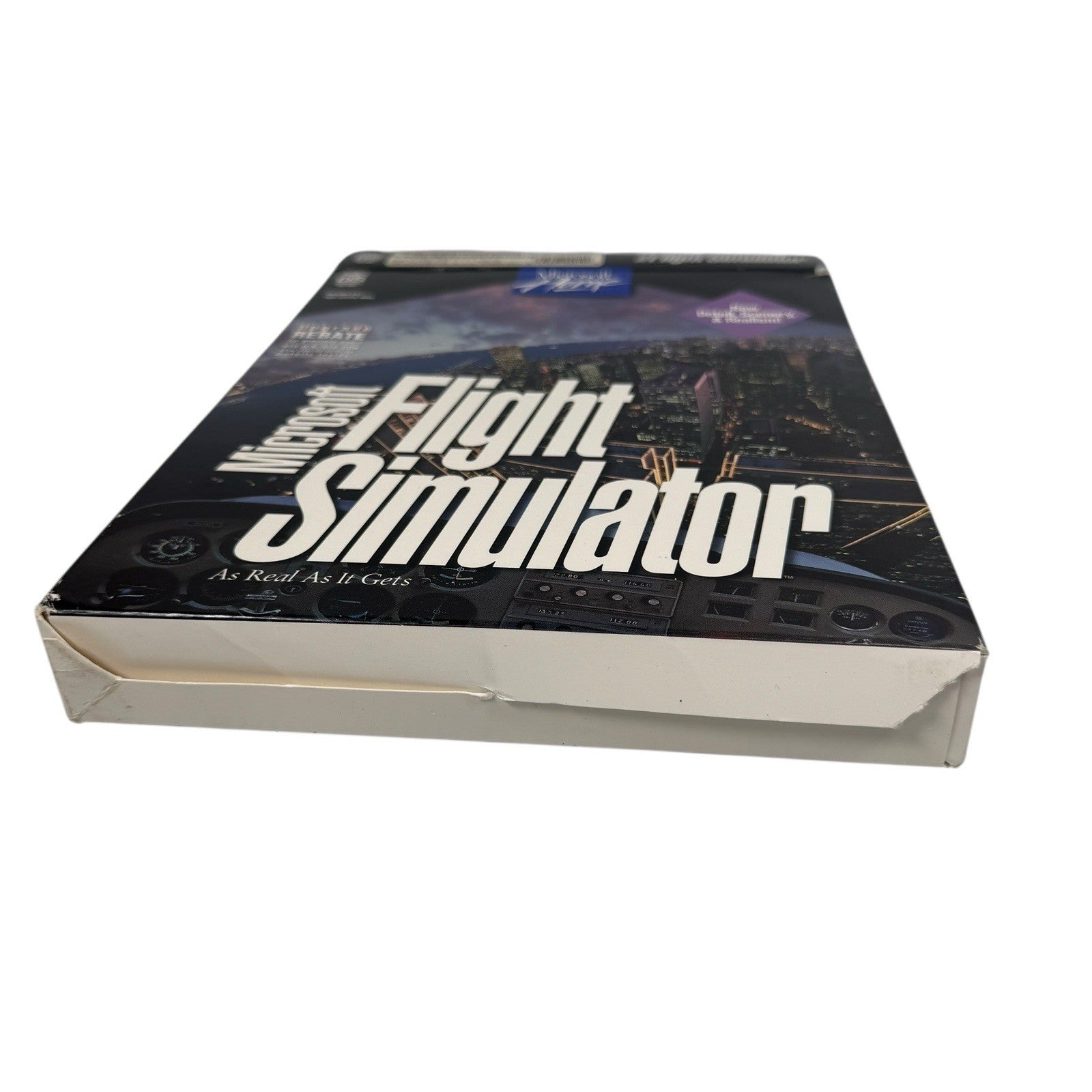 Microsoft Flight Simulator Version 5.1 3.5 Mm Floppy PC Big Box MS-DOS Game