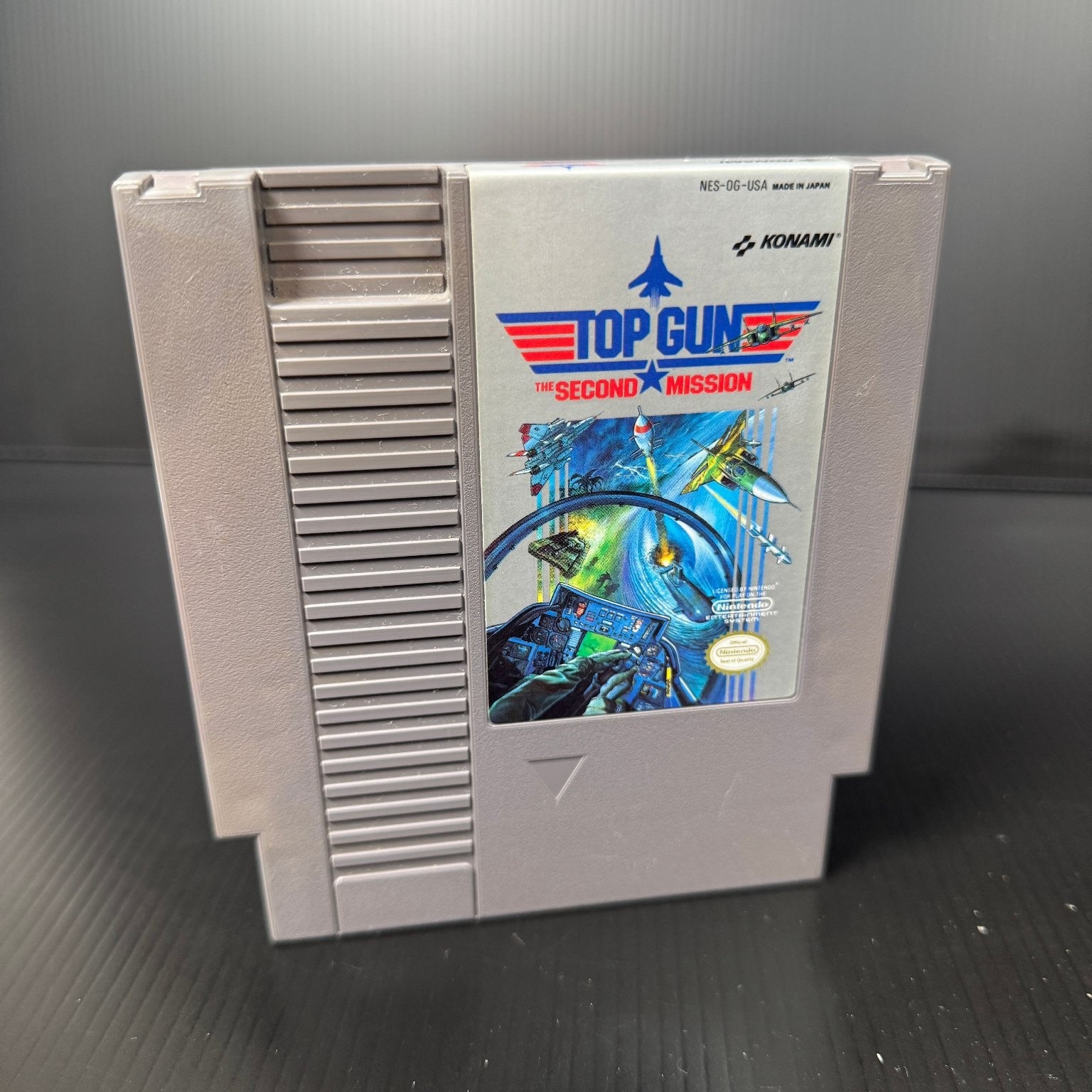 Top Gun The Second Mission NES Video Game Konami