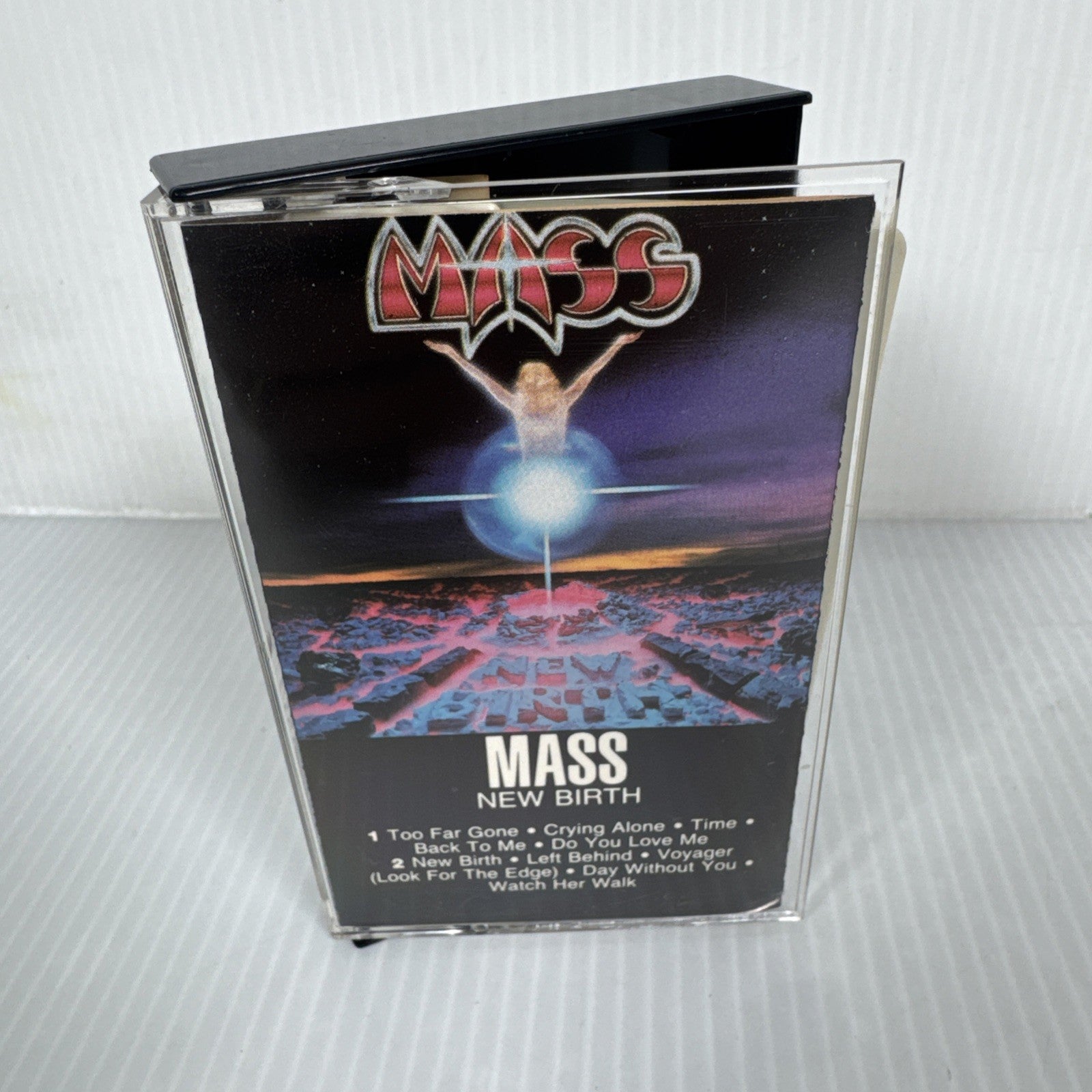 MASS NEW BIRTH RCA 1985 CASSETTE NFK1-8055 RARE BOSTON METAL