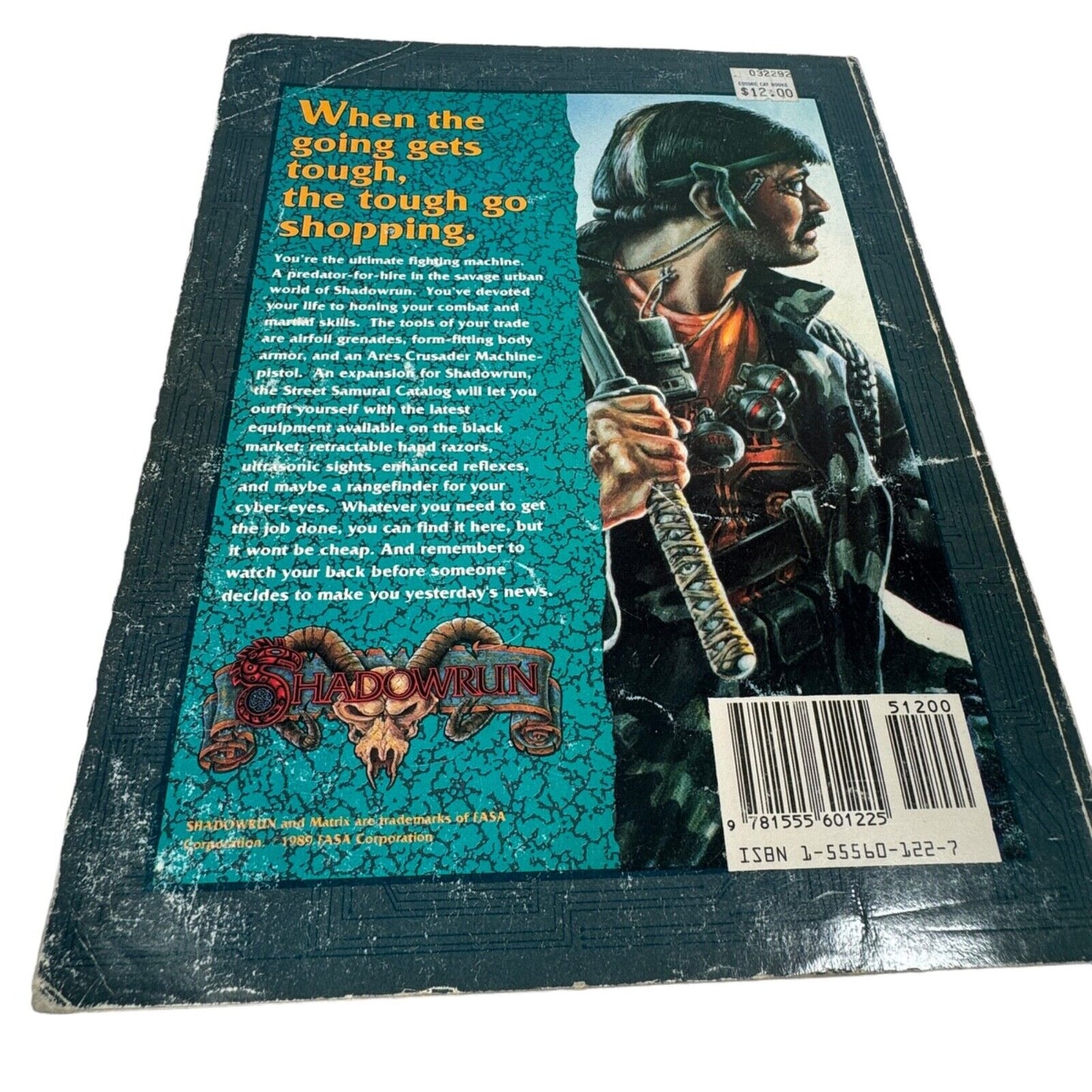 Street Samurai Catalog Shadowrun 7104 by Tom Dowd Softcover RPG Sourcebook