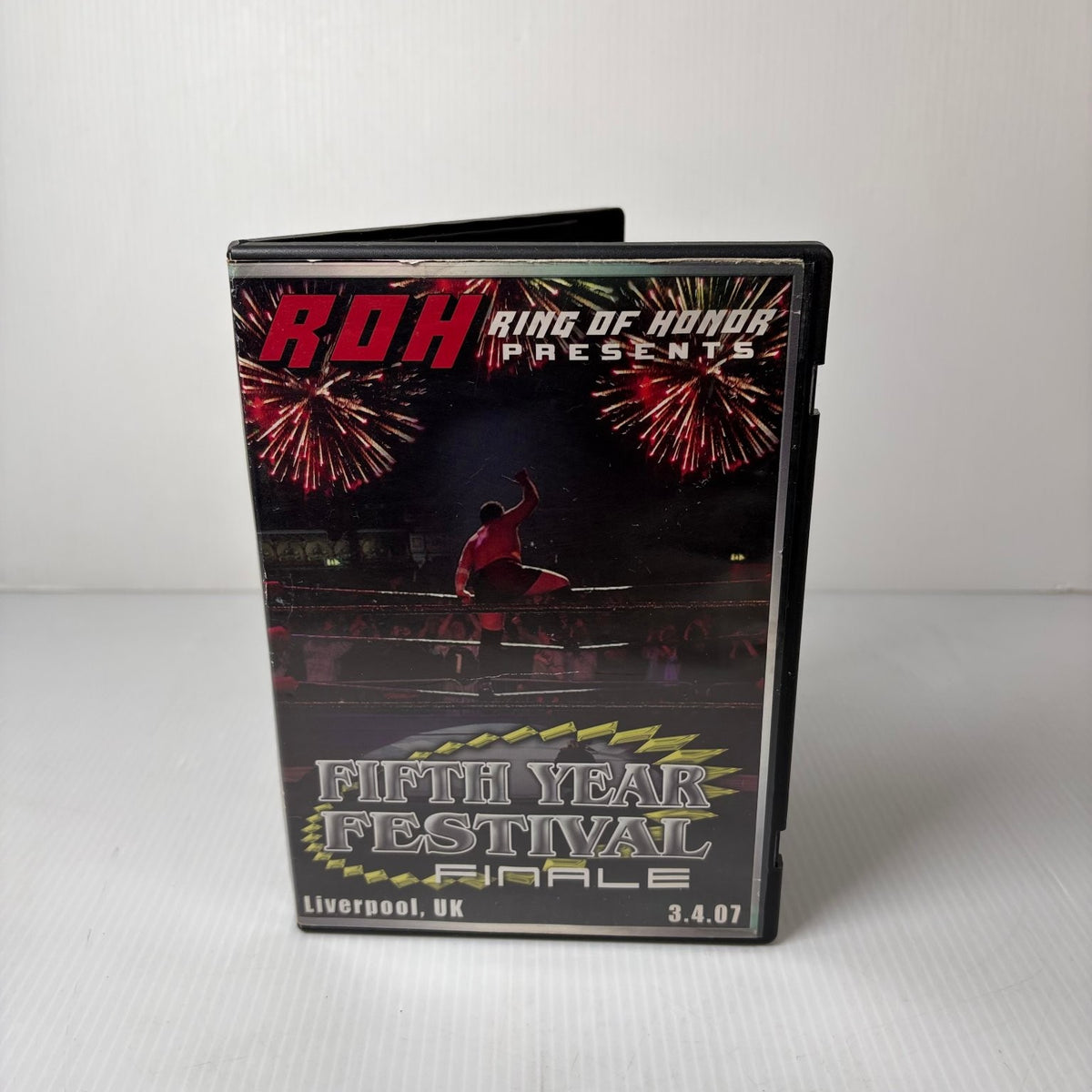 ROH Ring of Honor Fifth Year Festival Finale DVD 2007 Samoa Joe Wrestling OOP