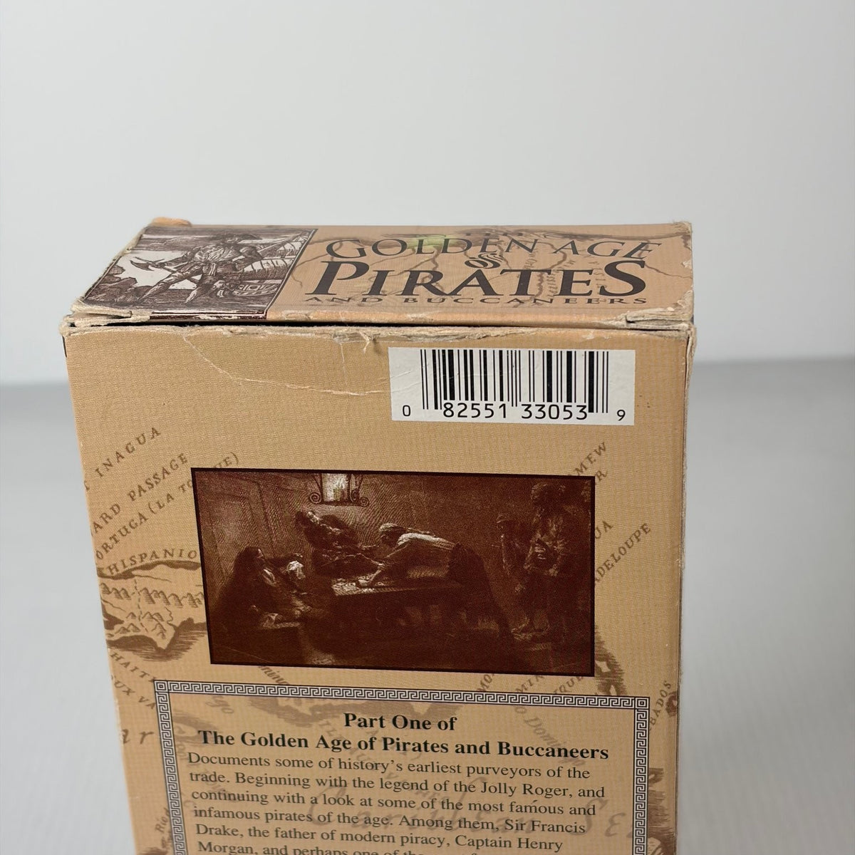 Golden Age of Pirates and Buccaneers VHS 1994 Documentary 2-Tape Set Collector's