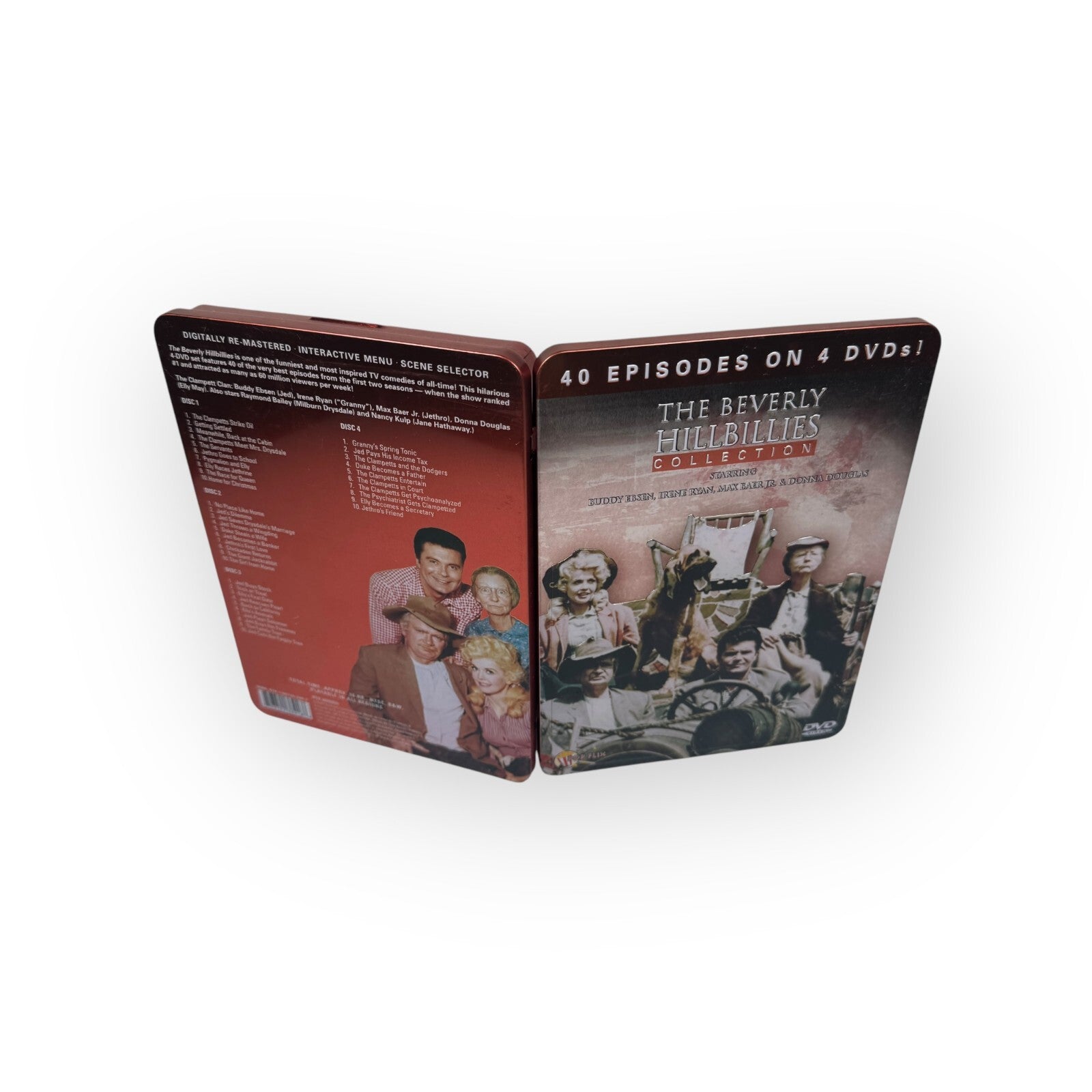 The Beverly Hillbillies Collection [DVD] 2013 region free tin 4-disc box set