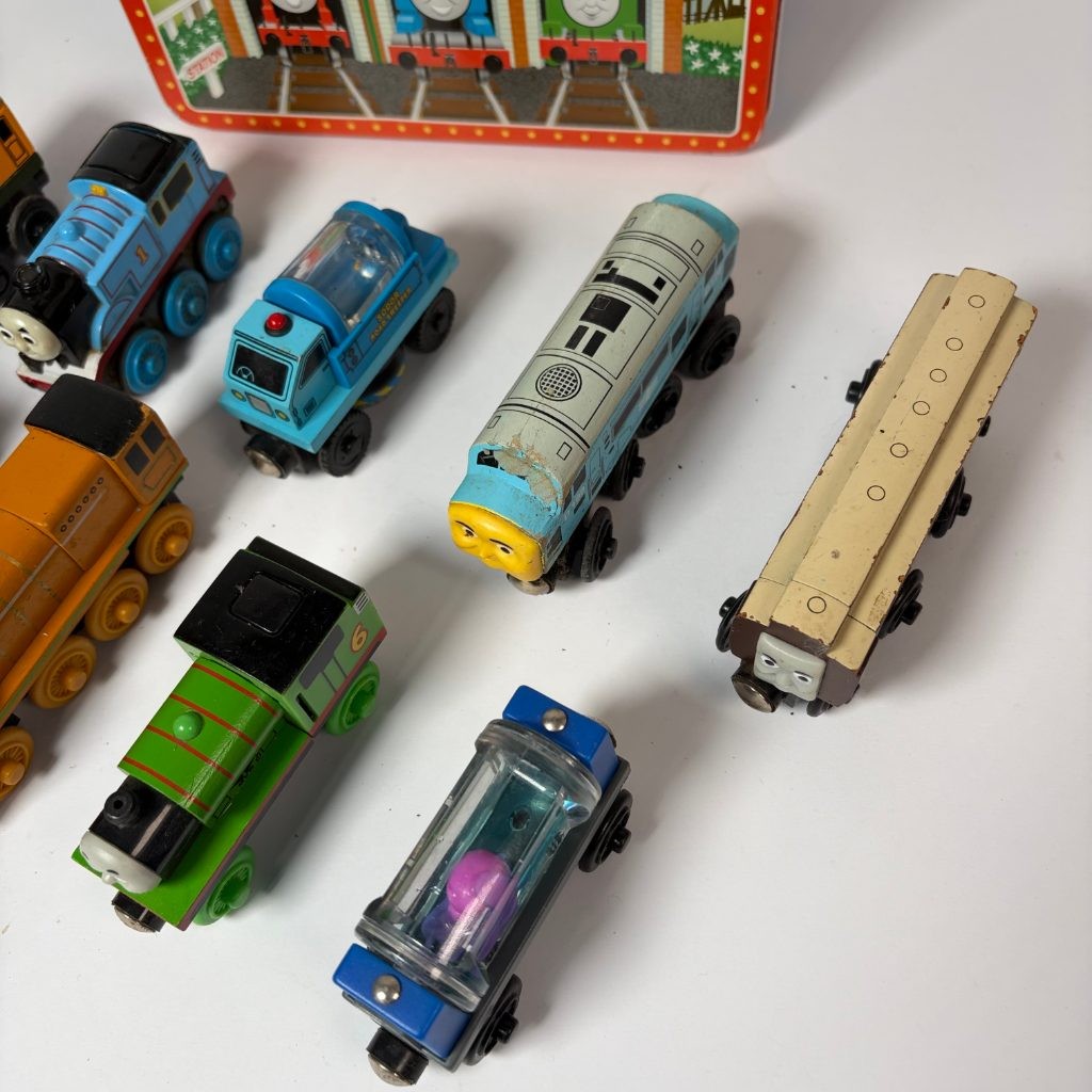 Thomas & Friends Wooden Railway Lot 11 Trains Murdoch Percy Thomas Tin Lunchbox