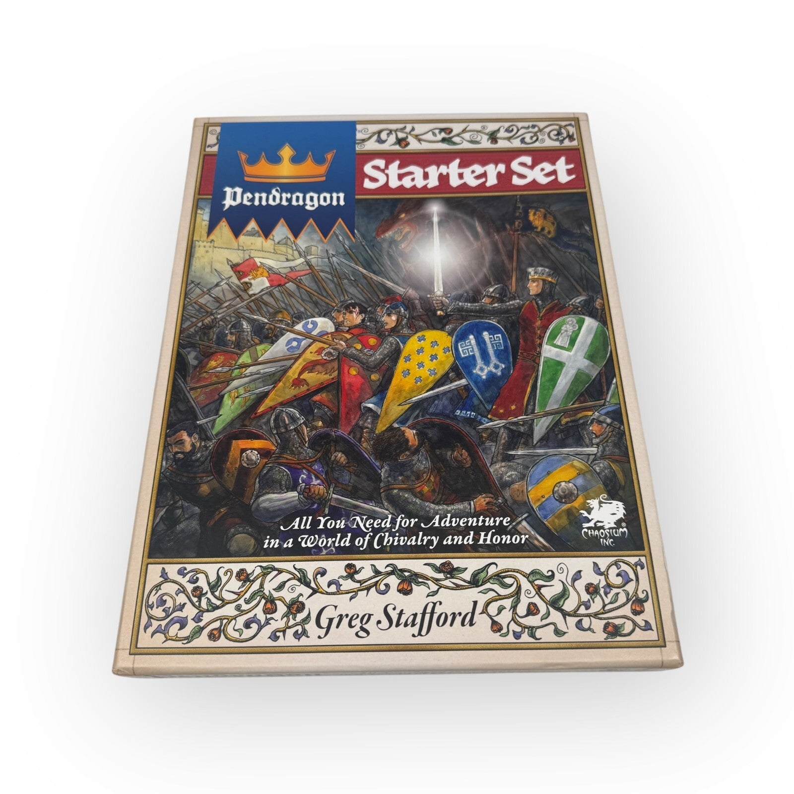 Chaosium Pendragon RPG Starter Set 2023 Complete in Box