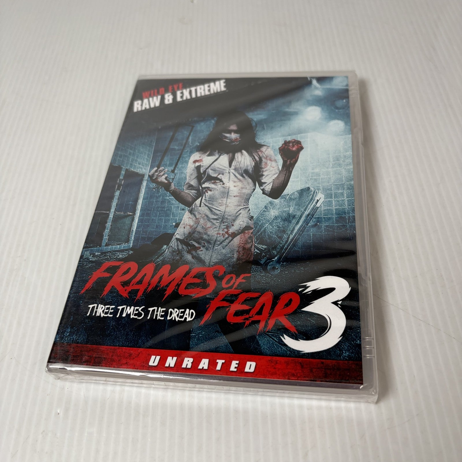 Frames of Fear 3: Three Times the Dread DVD Wild Eye Raw & Extreme Unrated NEW