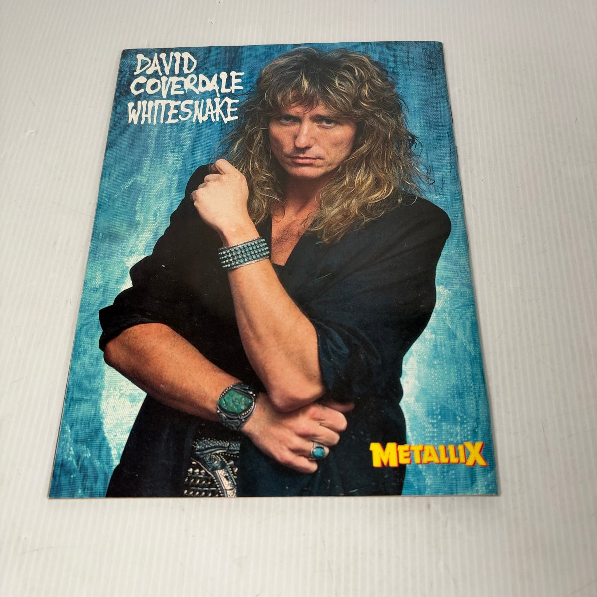 Metallix Magazine Issue 3 March 1990 Motley Crue Metallica Posters Heavy Metal