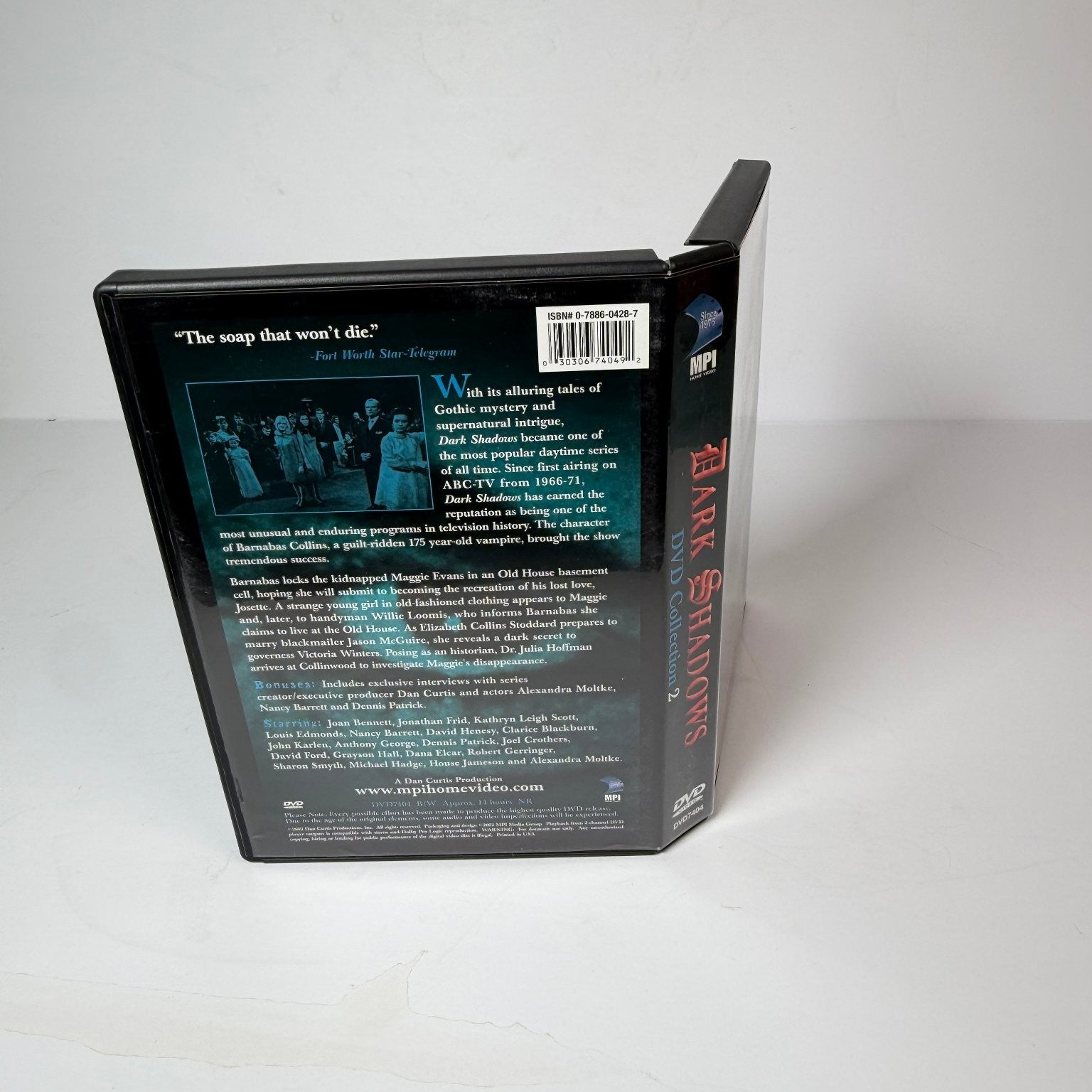 Dark Shadows DVD Collection 2 (1966) Cult Classic, Jonathan Frid, 4 Discs